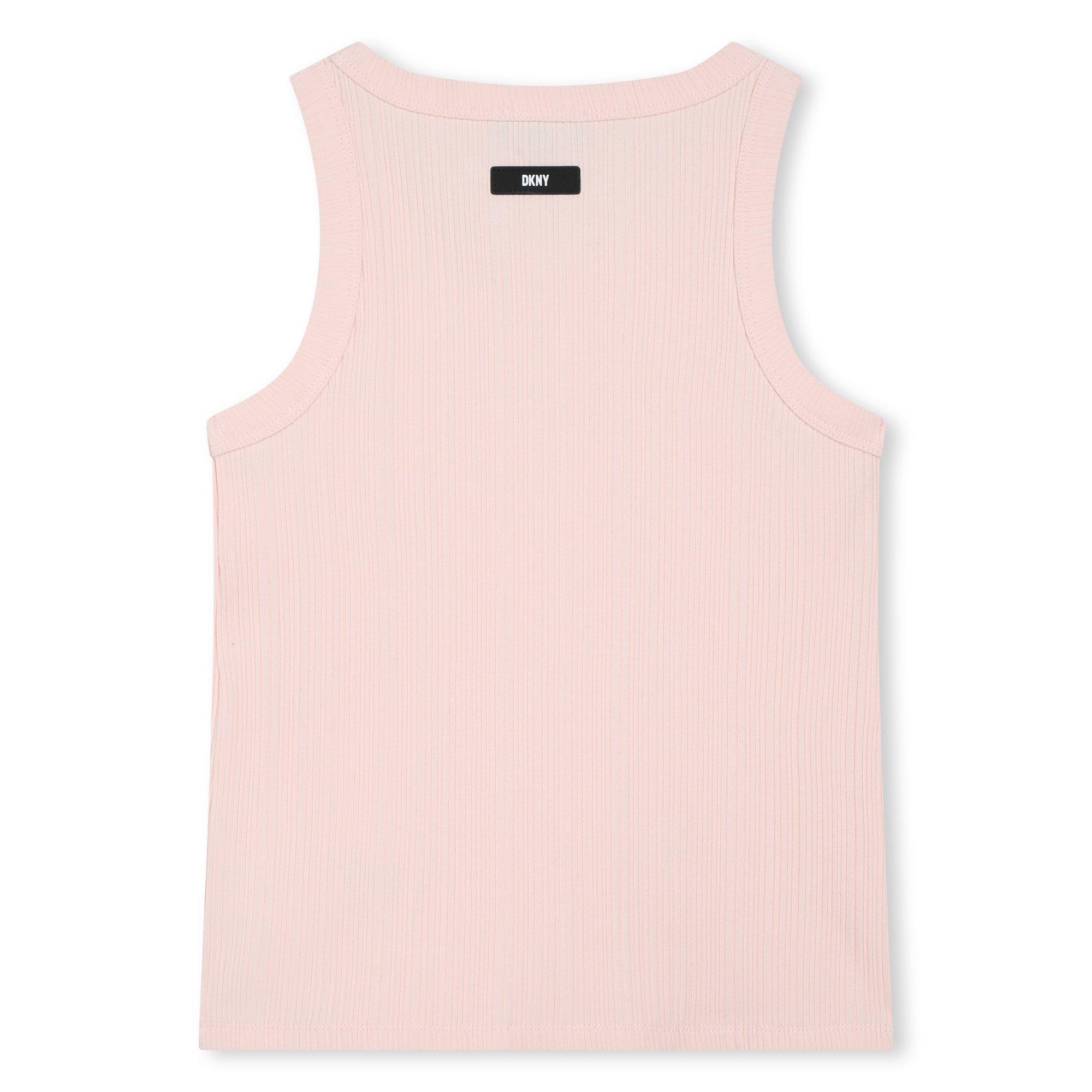 Pink 471 - DKNY - Kids' Logo Cami Top - 2
