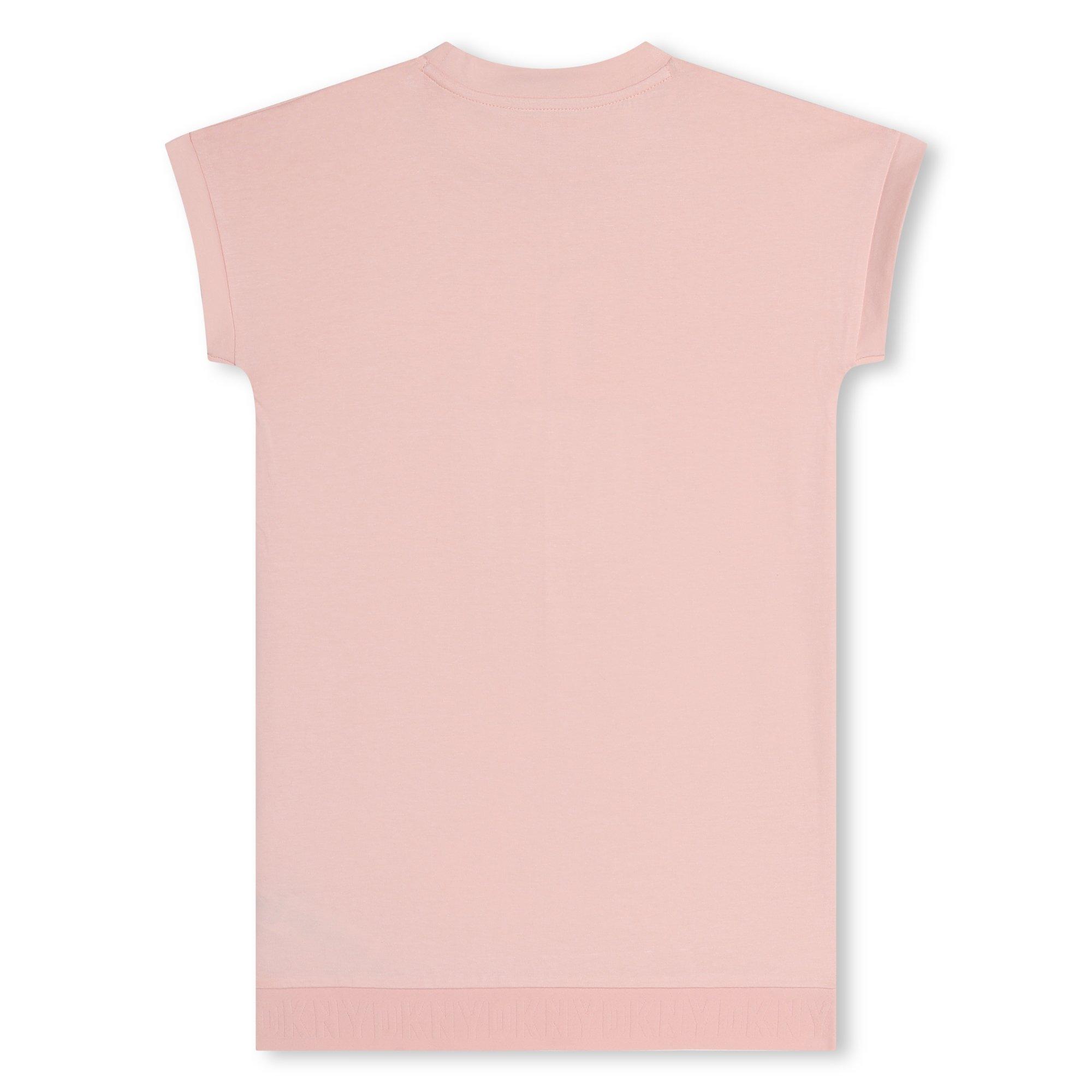 Pink 471 - DKNY - Logo T-Shirt Dress Juniors - 2