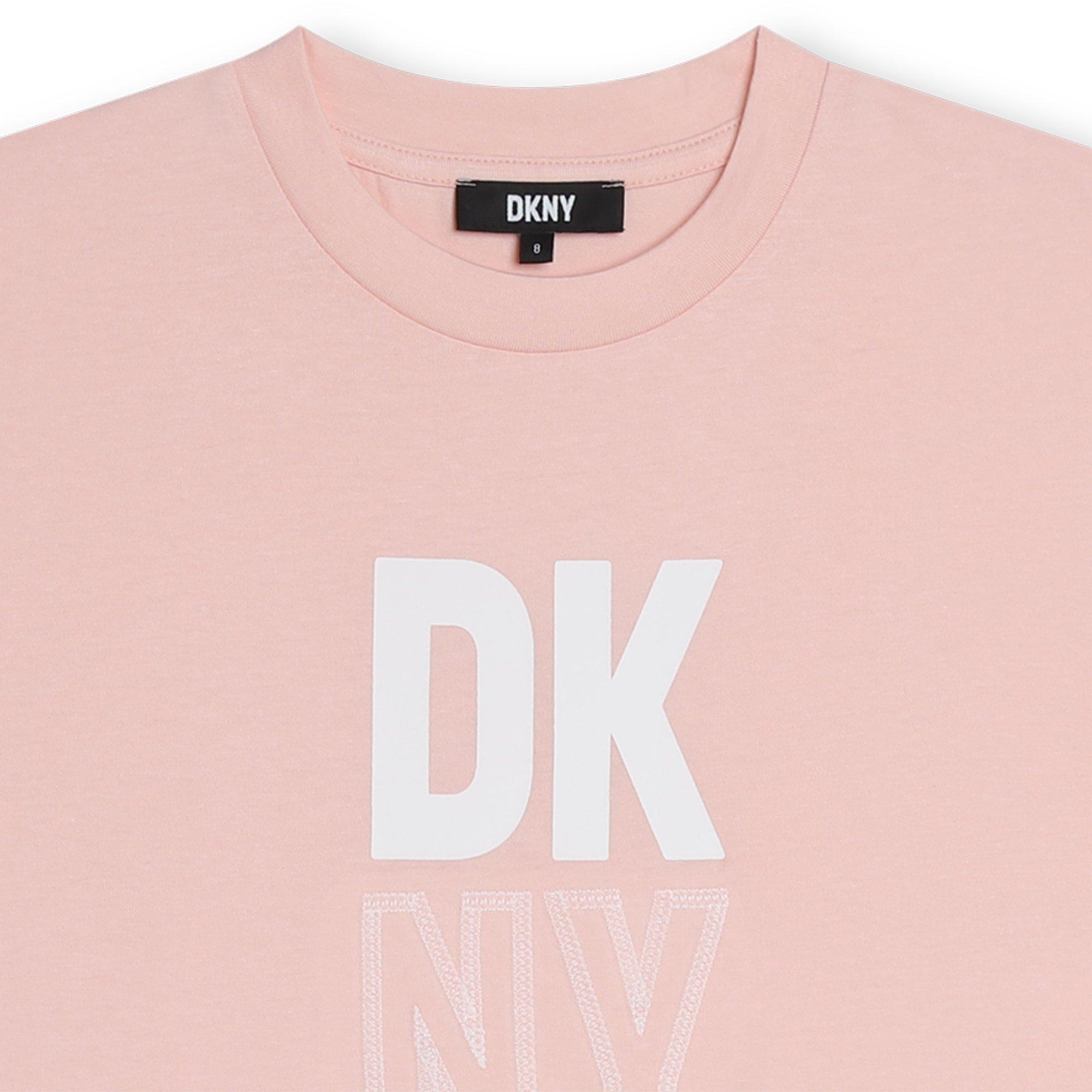 Pink 471 - DKNY - Logo T-Shirt Dress Juniors - 3