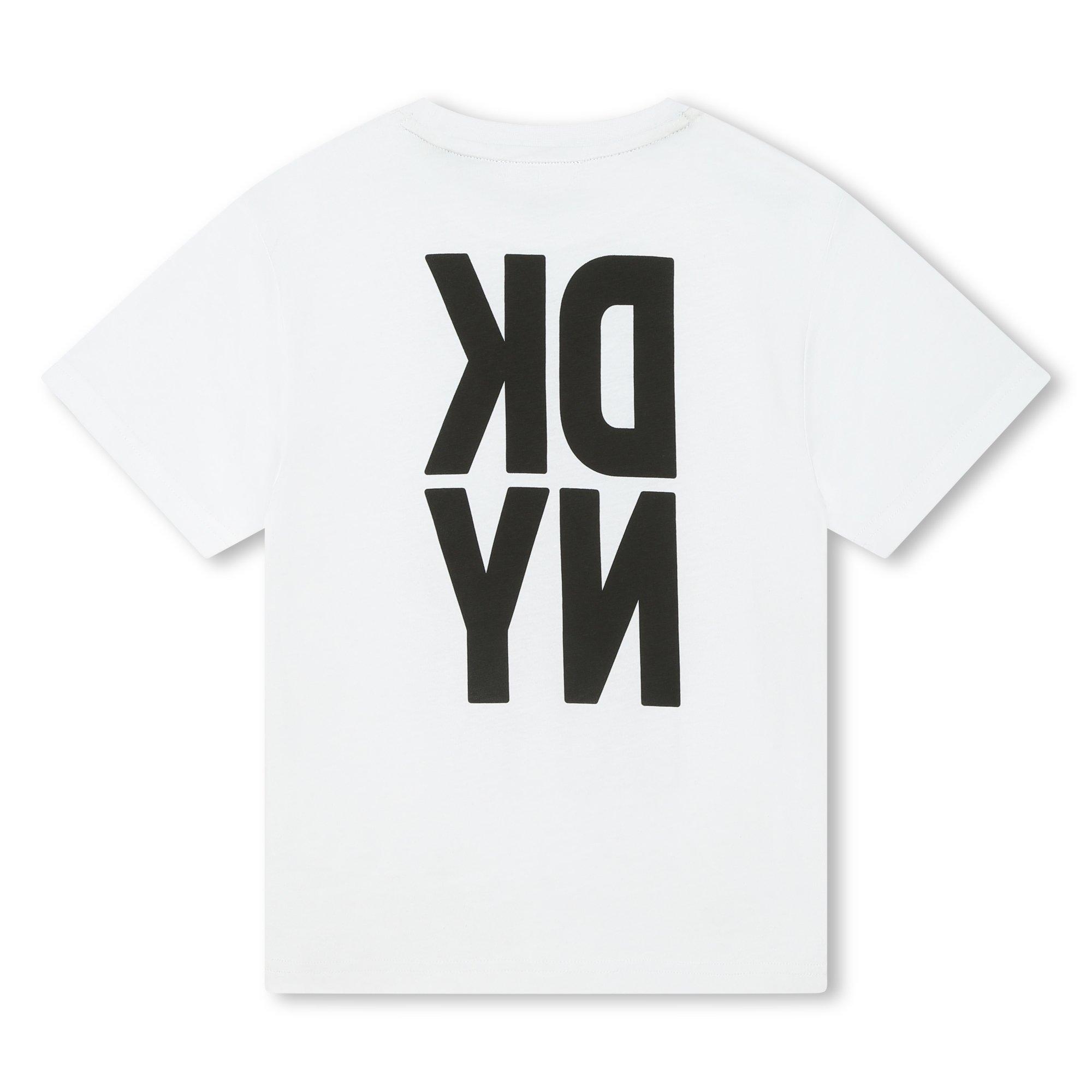 Weiß 10P - DKNY - Kids' Logo T-Shirt - 2