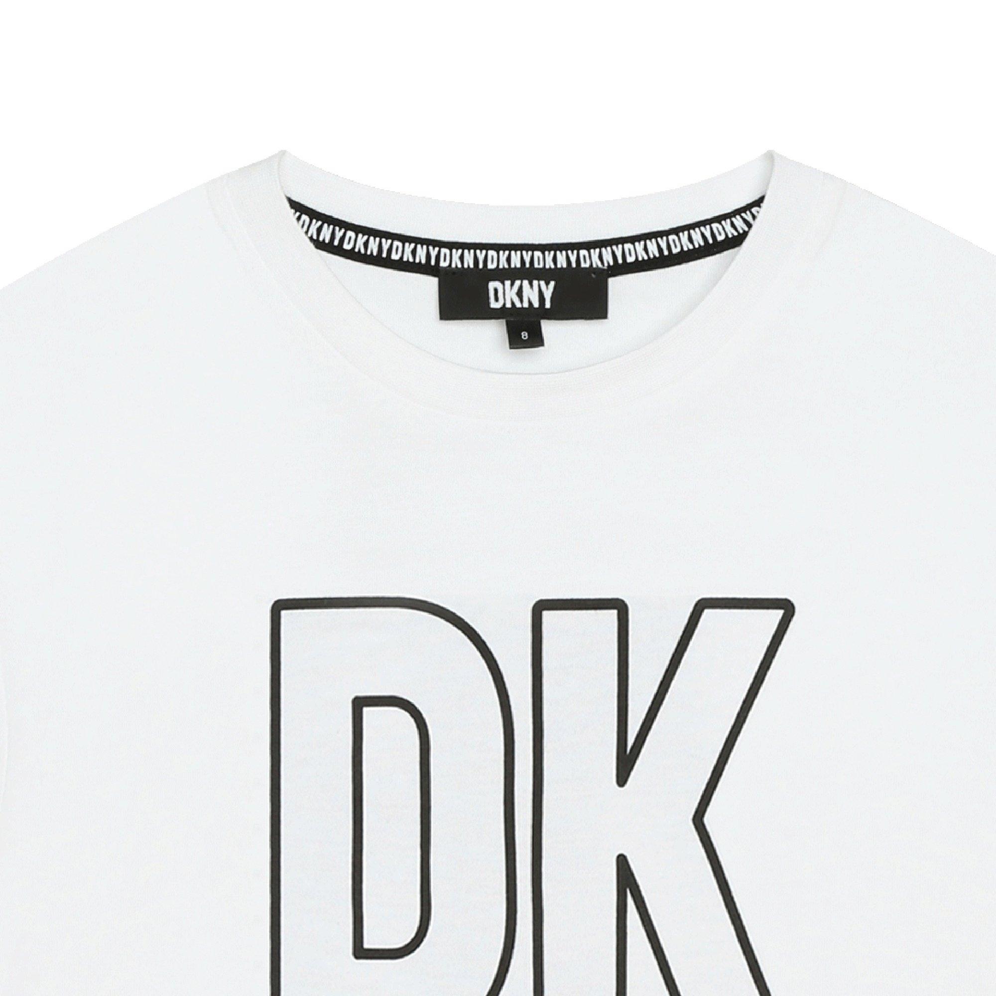 Weiß 10P - DKNY - Kids' Logo T-Shirt - 3
