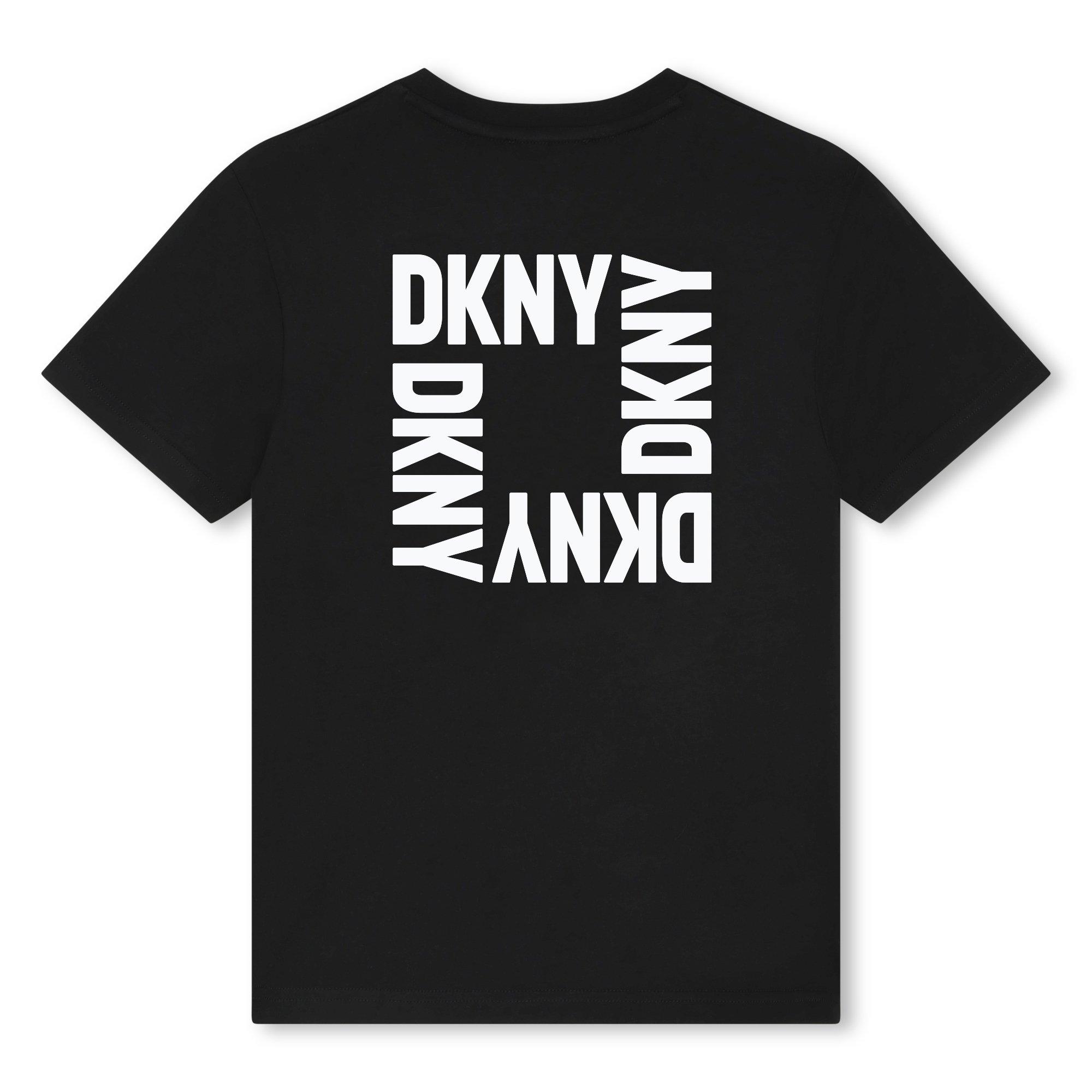 Black 09B - DKNY - Kids' Logo T-Shirt - 2