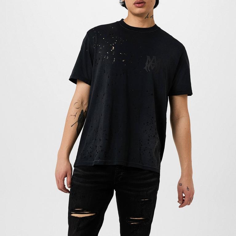 Amiri | Logo Shotgun T Shirt | Regular Fit T-Shirts | Cruise Amiri | Logo Shotgun T Shirt | Regular Fit T-Shirts | Cruise
