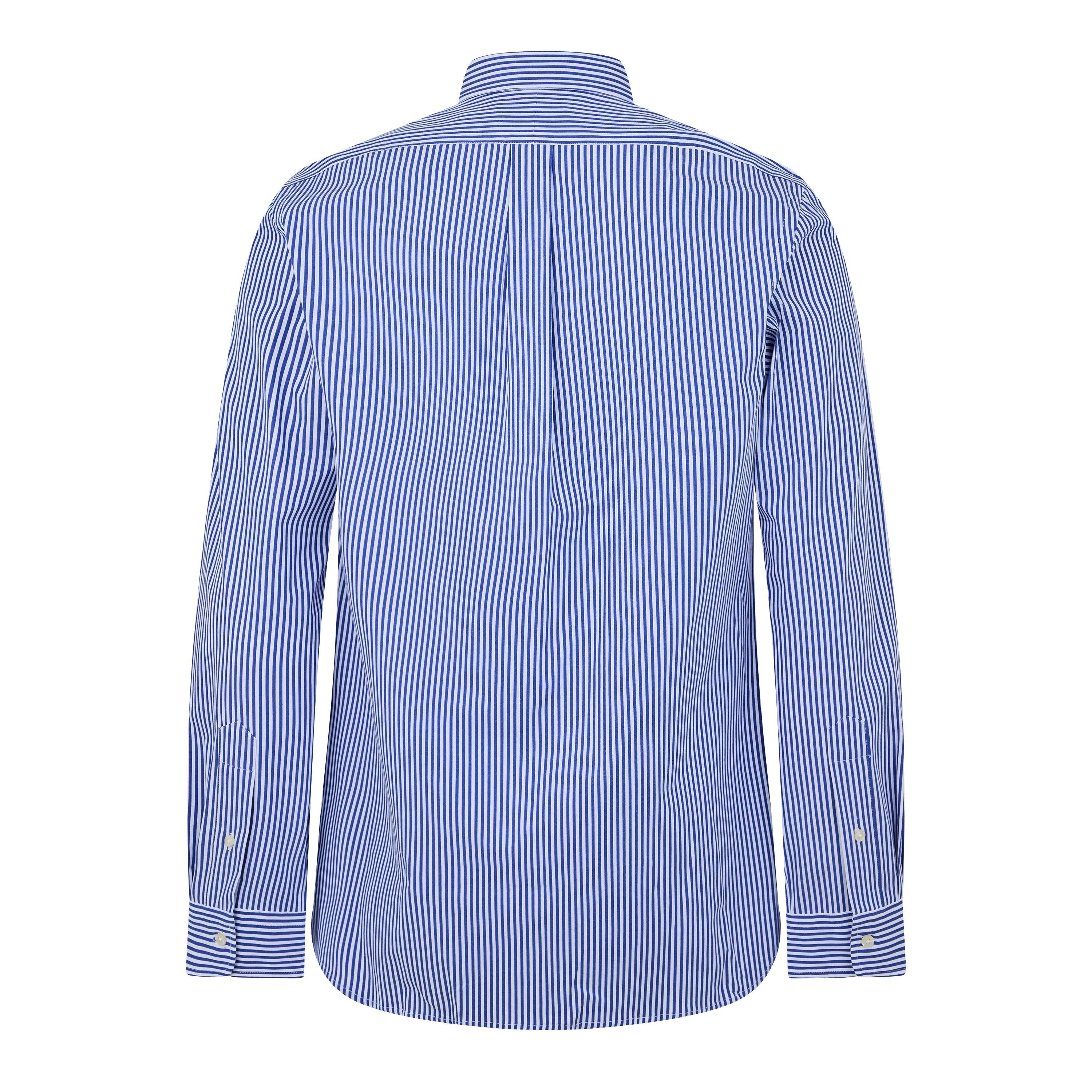 Blue/White 009 - Polo Ralph Lauren - Stripe Poplin Slim Fit Shirt - 2