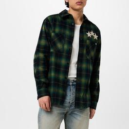 Amiri Star Flannel Shirt