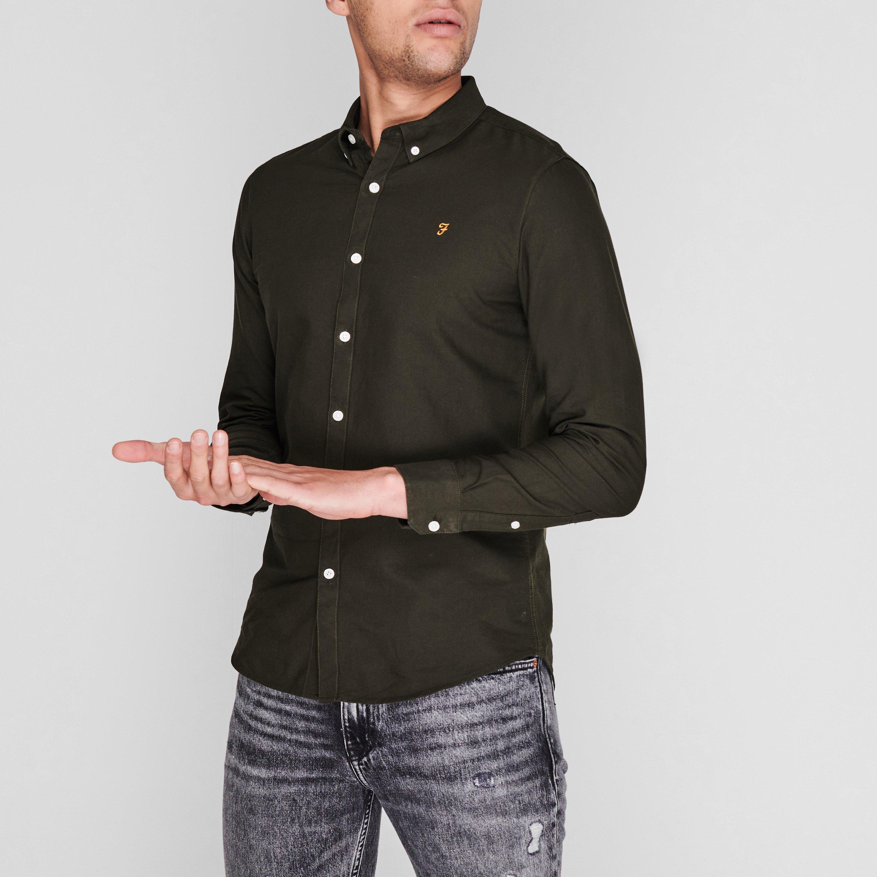 Evergreen 357 - Farah - Oxford Long Sleeve Shirt - 3