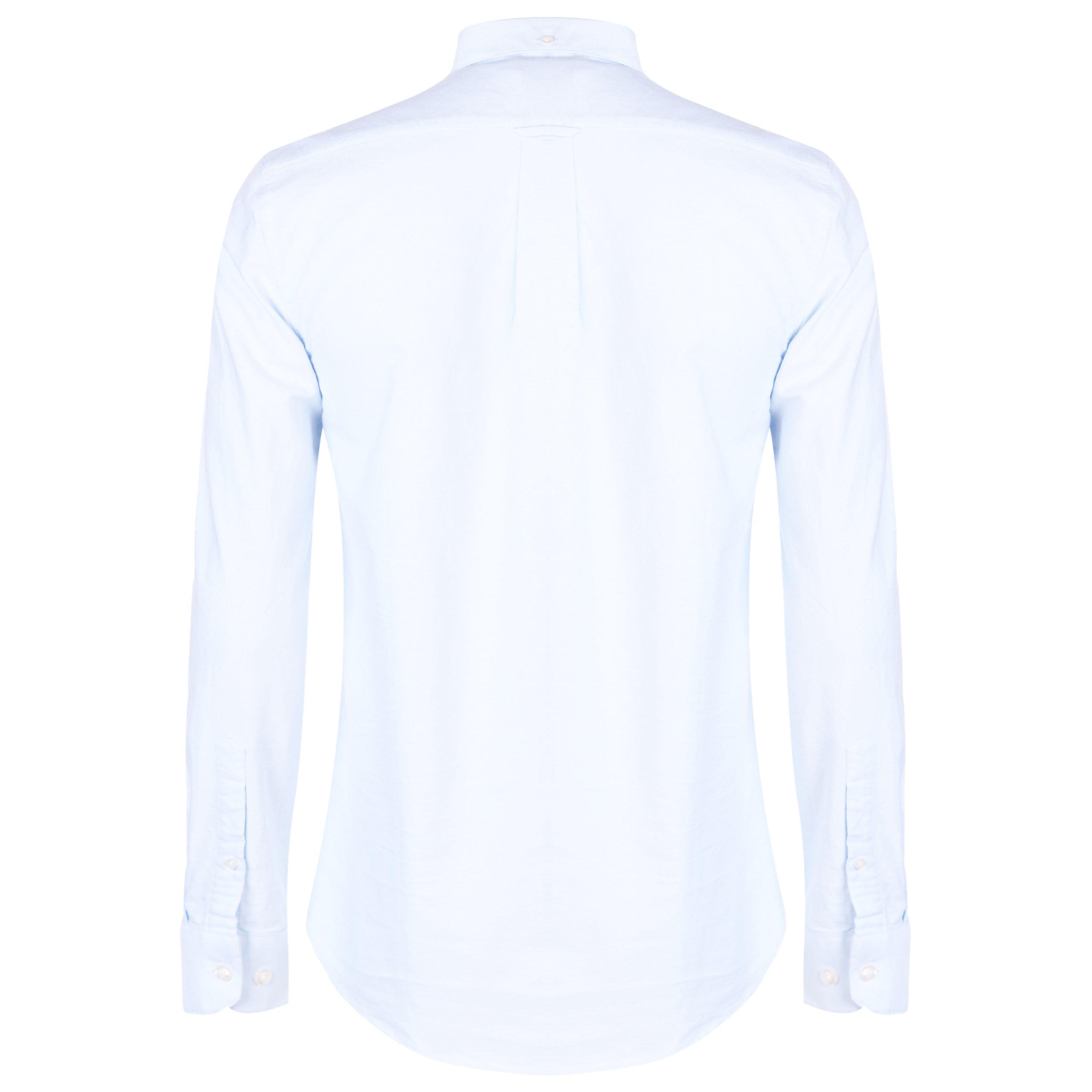 Himmelblau 468 - Farah - Oxford Long Sleeve Shirt - 2