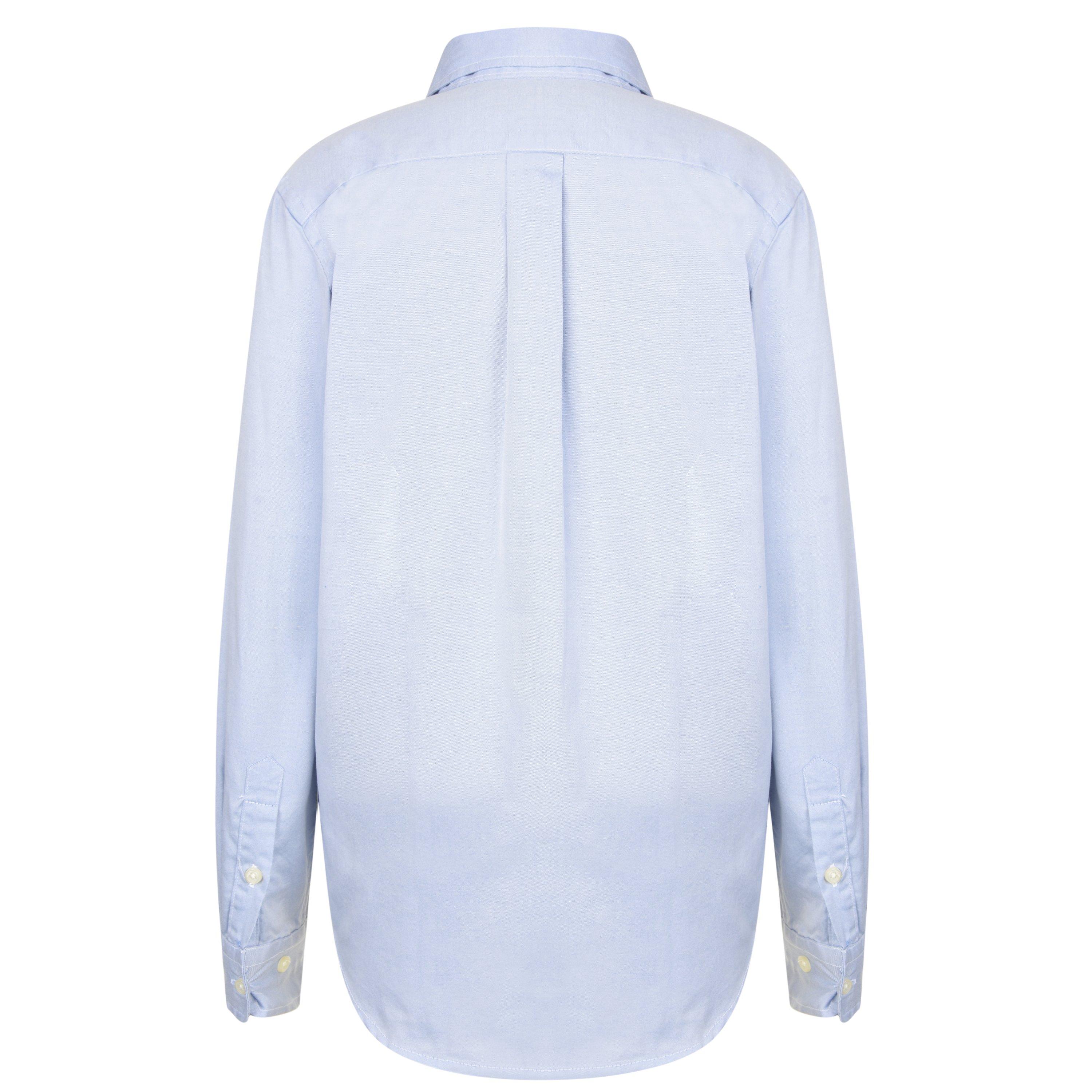 BSR Blue - Polo Ralph Lauren - Boys' Oxford Long Sleeve Shirt - 2