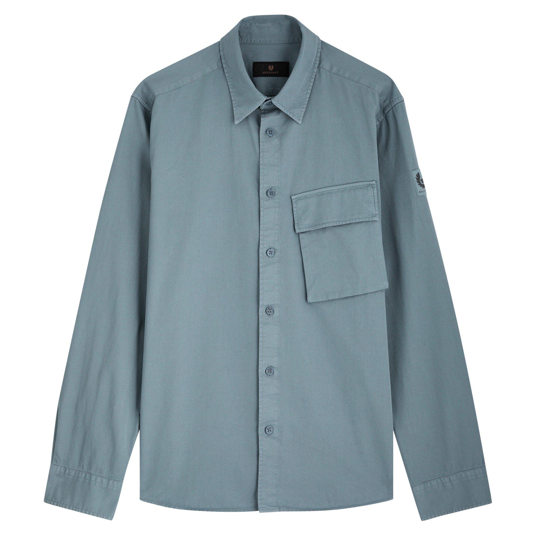 BLUE - Belstaff - BEL SCALE LS SHIRT