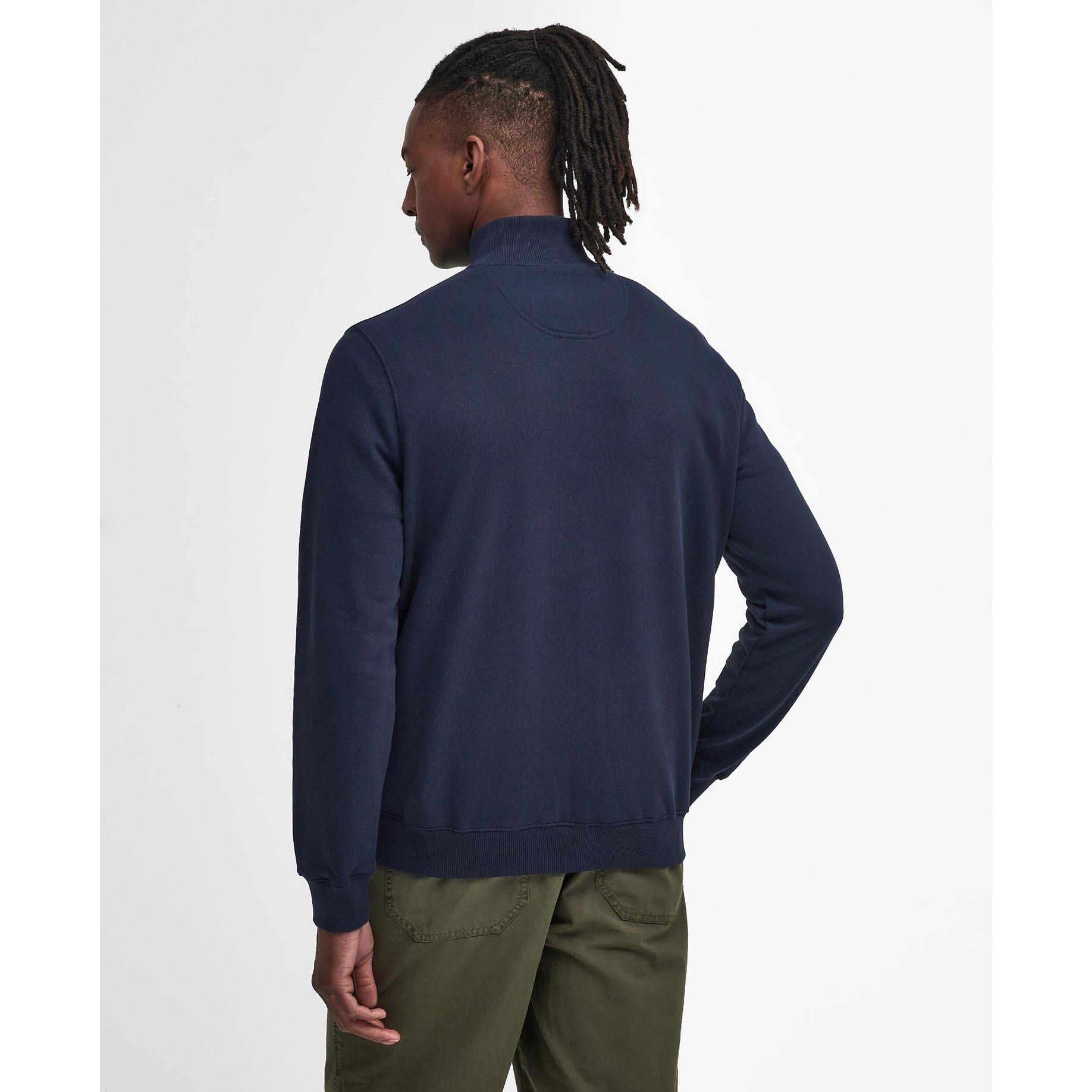 Navy NY91 - Barbour - Beckhill Half-Zip Sweatshirt - 2