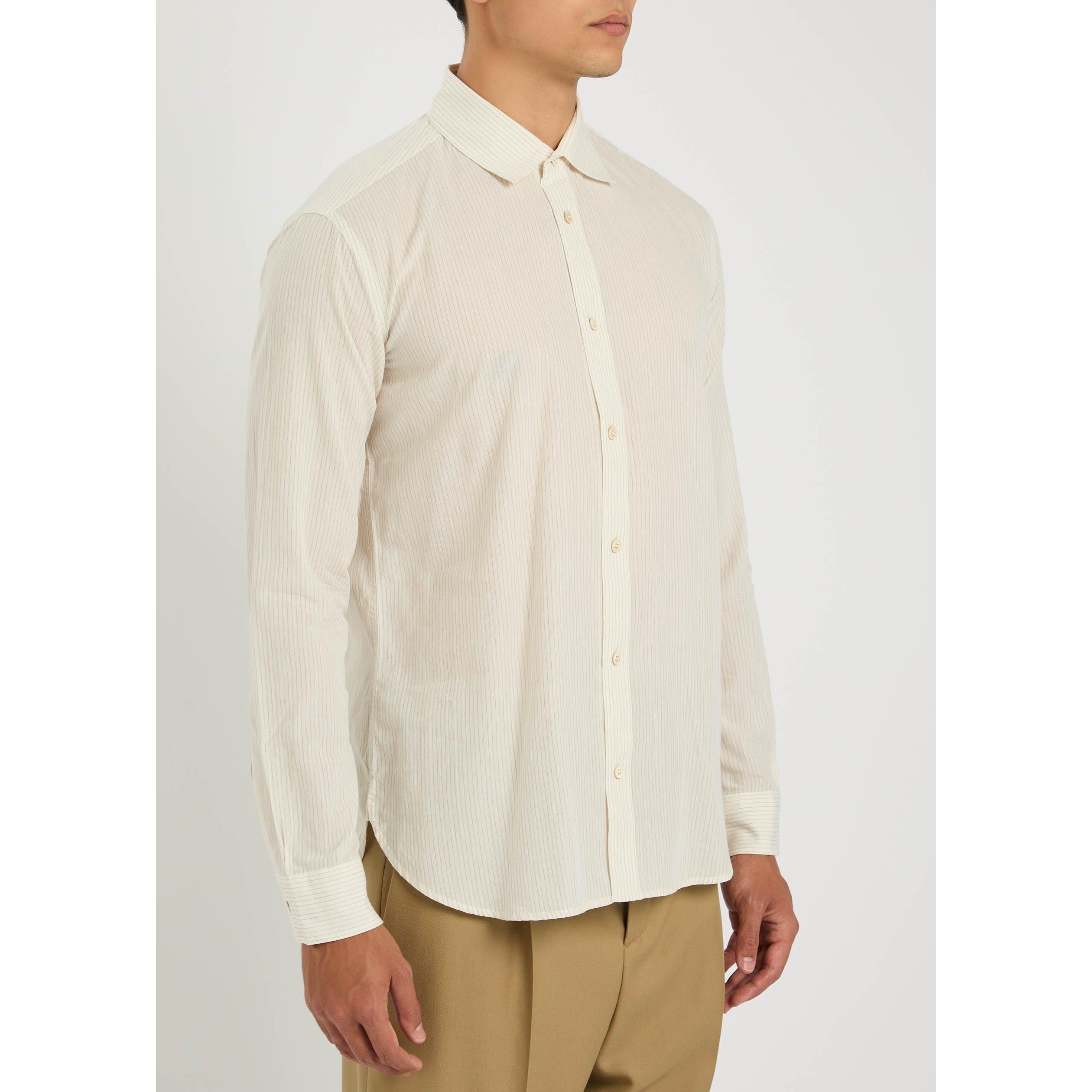 WHITE - Saint Laurent - YSL OVERSIZE SHIRT - 2