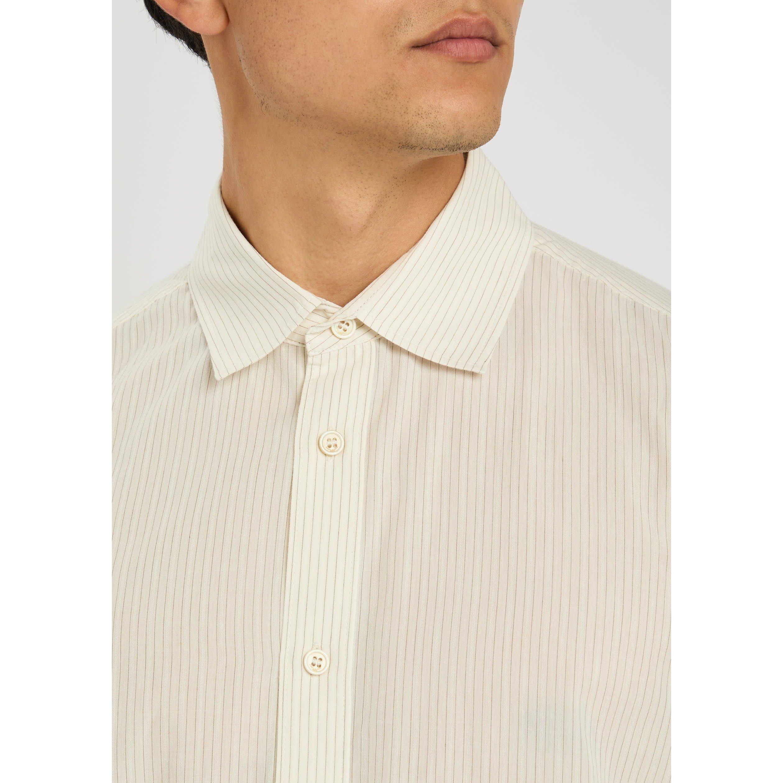 WHITE - Saint Laurent - YSL OVERSIZE SHIRT - 4