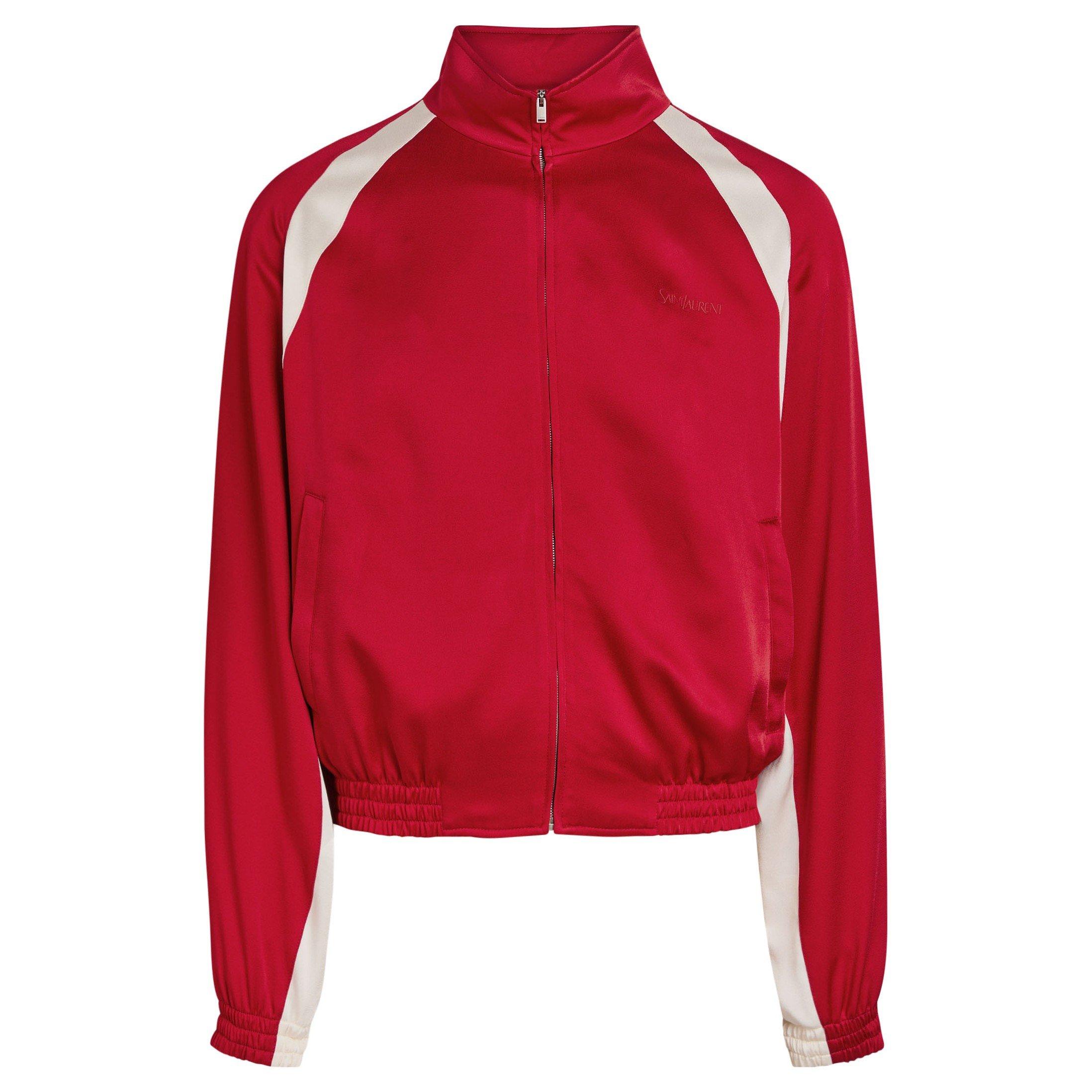 RED - Saint Laurent - YSL SATIN CREPE TEDDY - 1