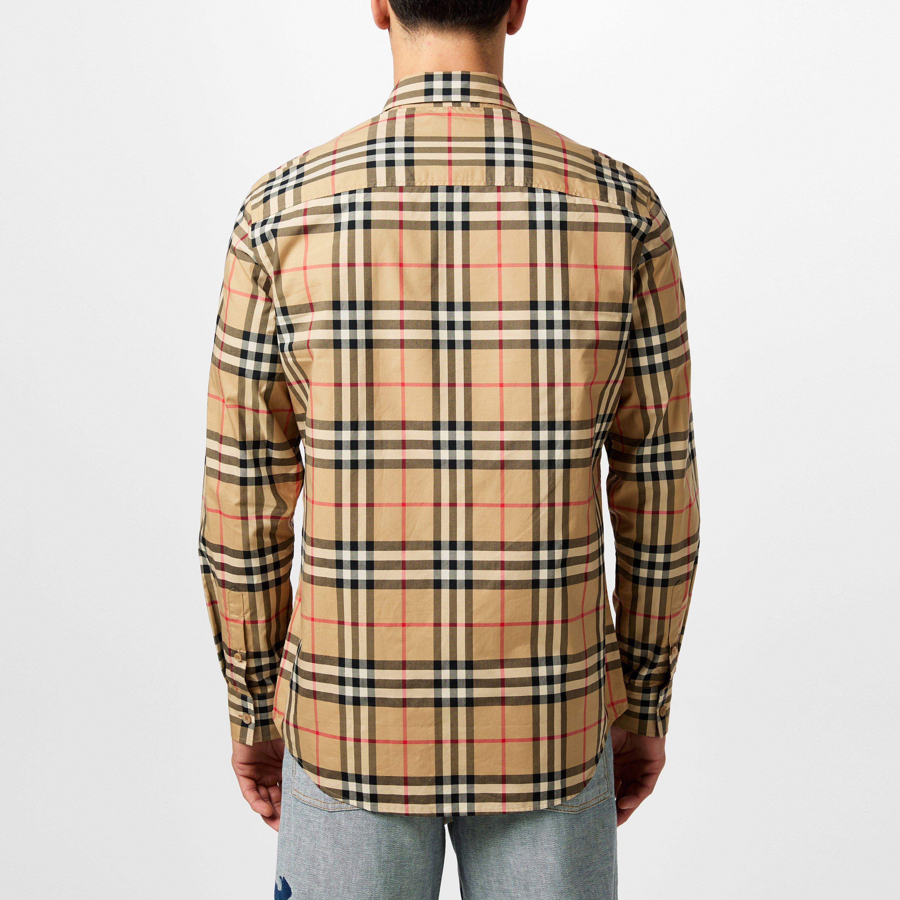Burberry | Caxton Check Shirt | Patterned Shirt - Long Sleeve
