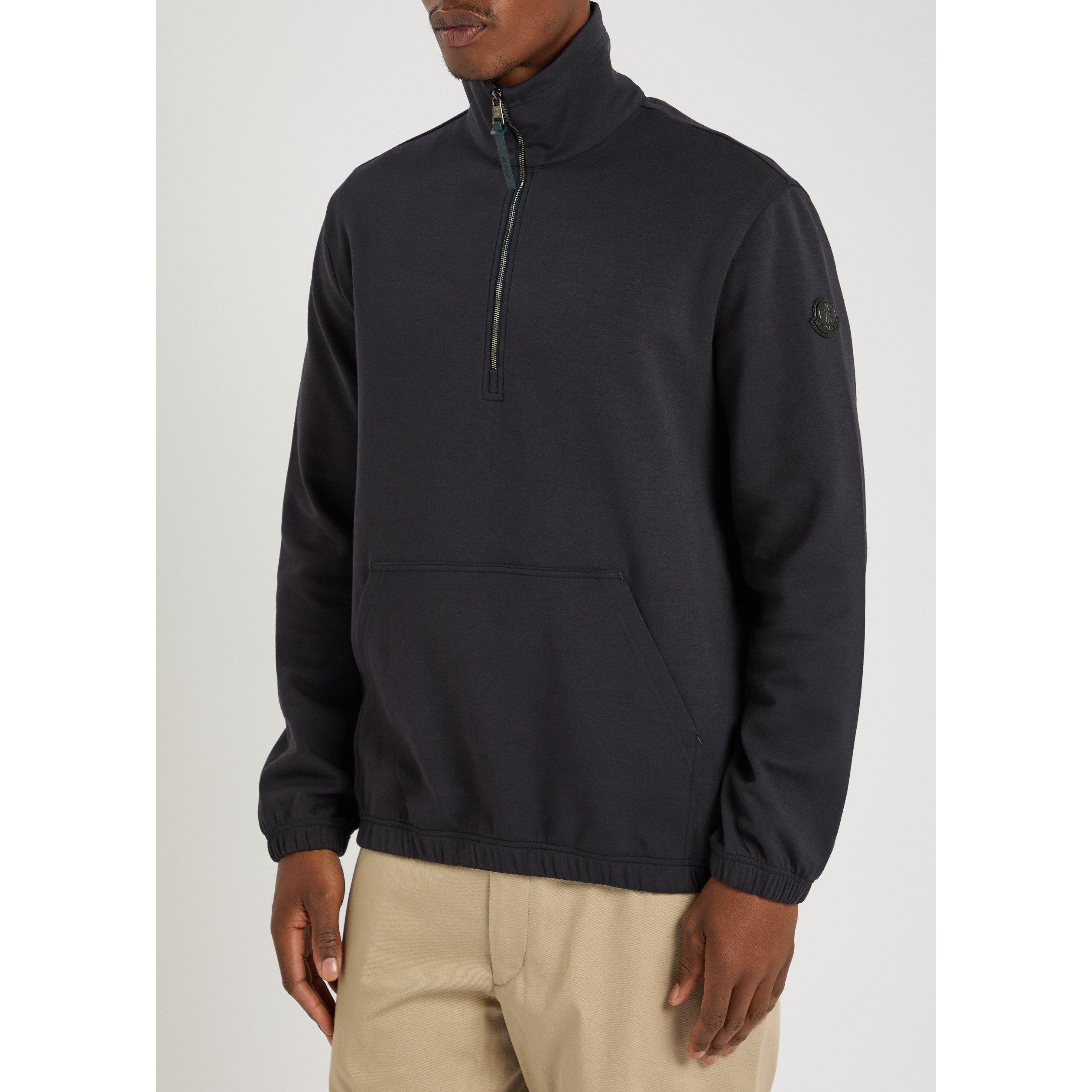 NAVY - Moncler - MONC 1/4 ZIP - 2