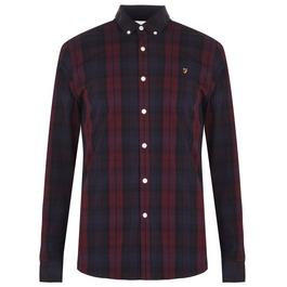 Farah Brewer Checked Shirt