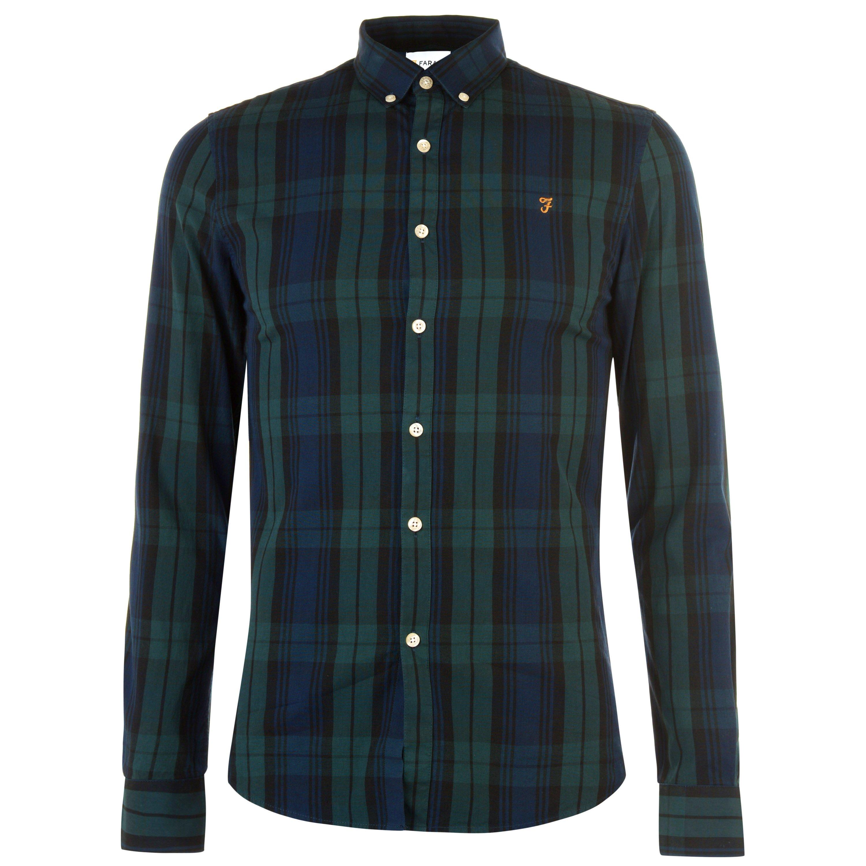 Pine 309 - Farah - Brewer Checked Shirt - 1