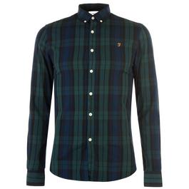 Farah Brewer Checked Shirt