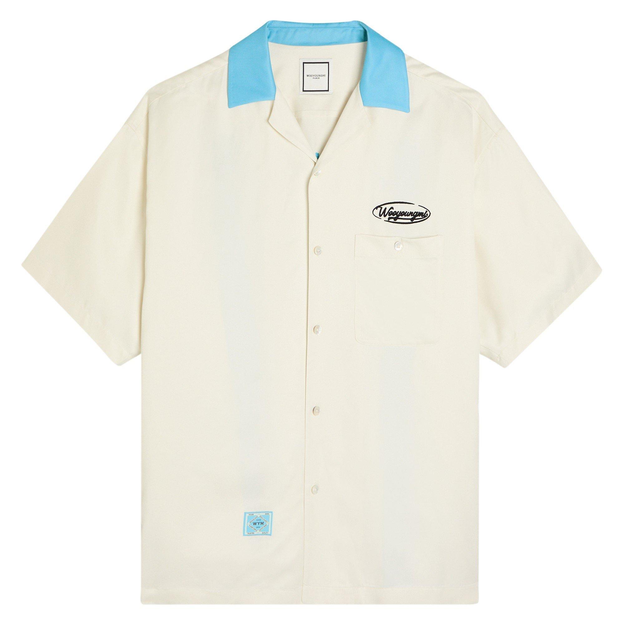 IVORY - Wooyoungmi - MENS SS BOWLING SHIRT