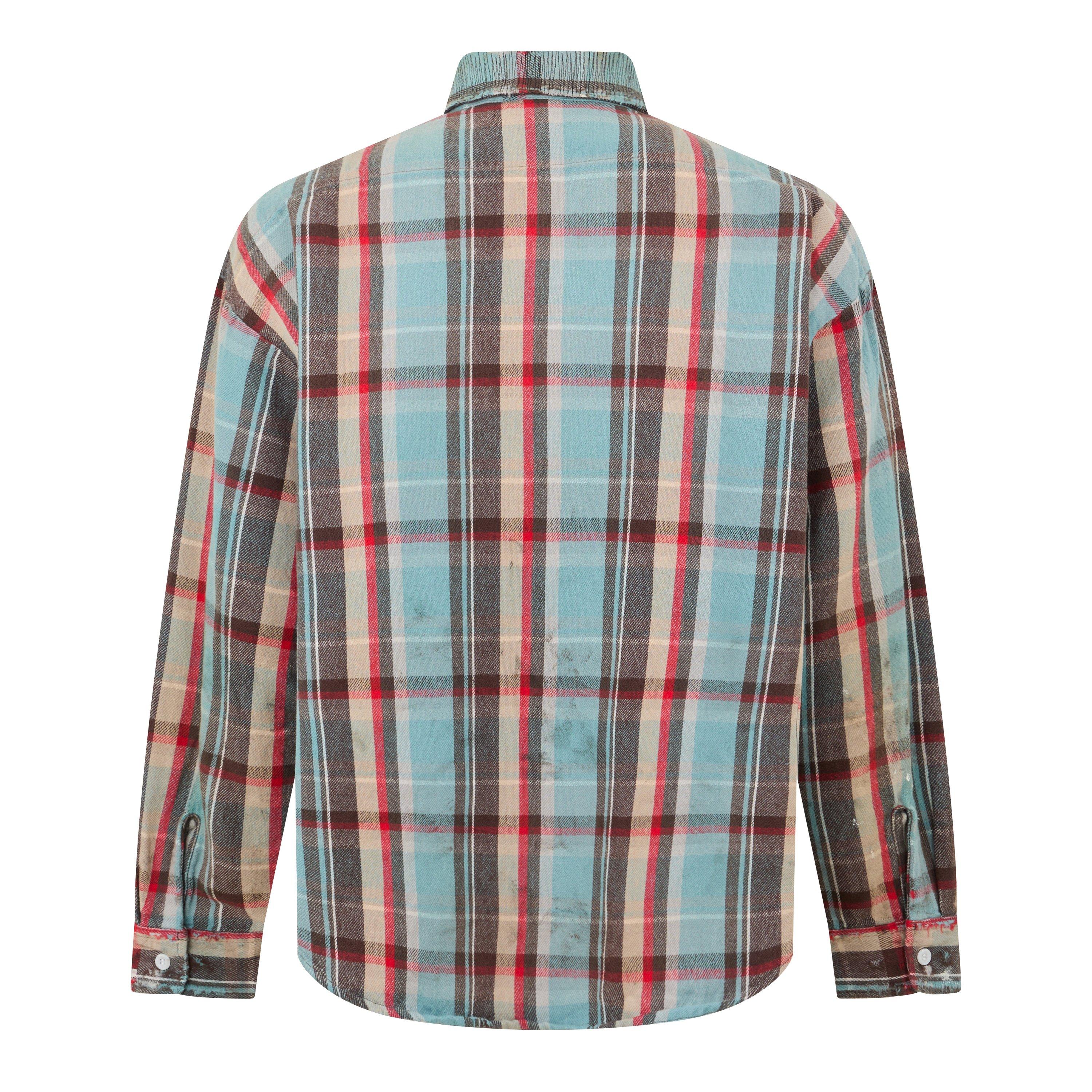 BLUE - SAINT MXXXXXX - SM PLAID FLANNEL - 2