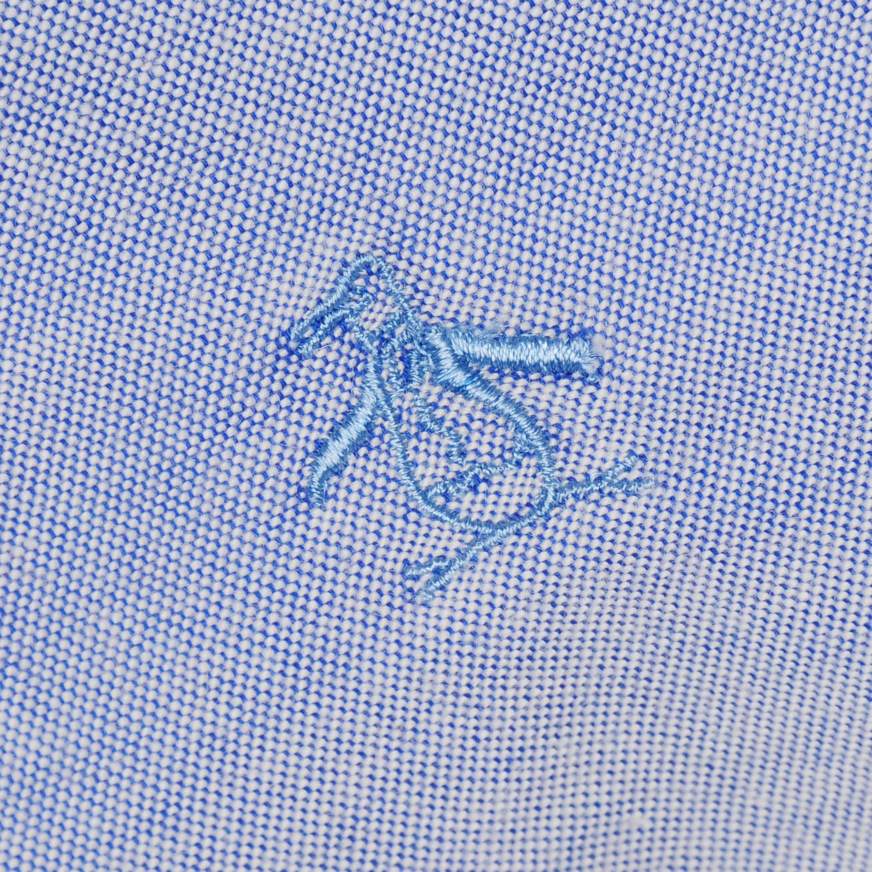 Blå 424 - Original Penguin - Ecovero Oxford Shirt - 4