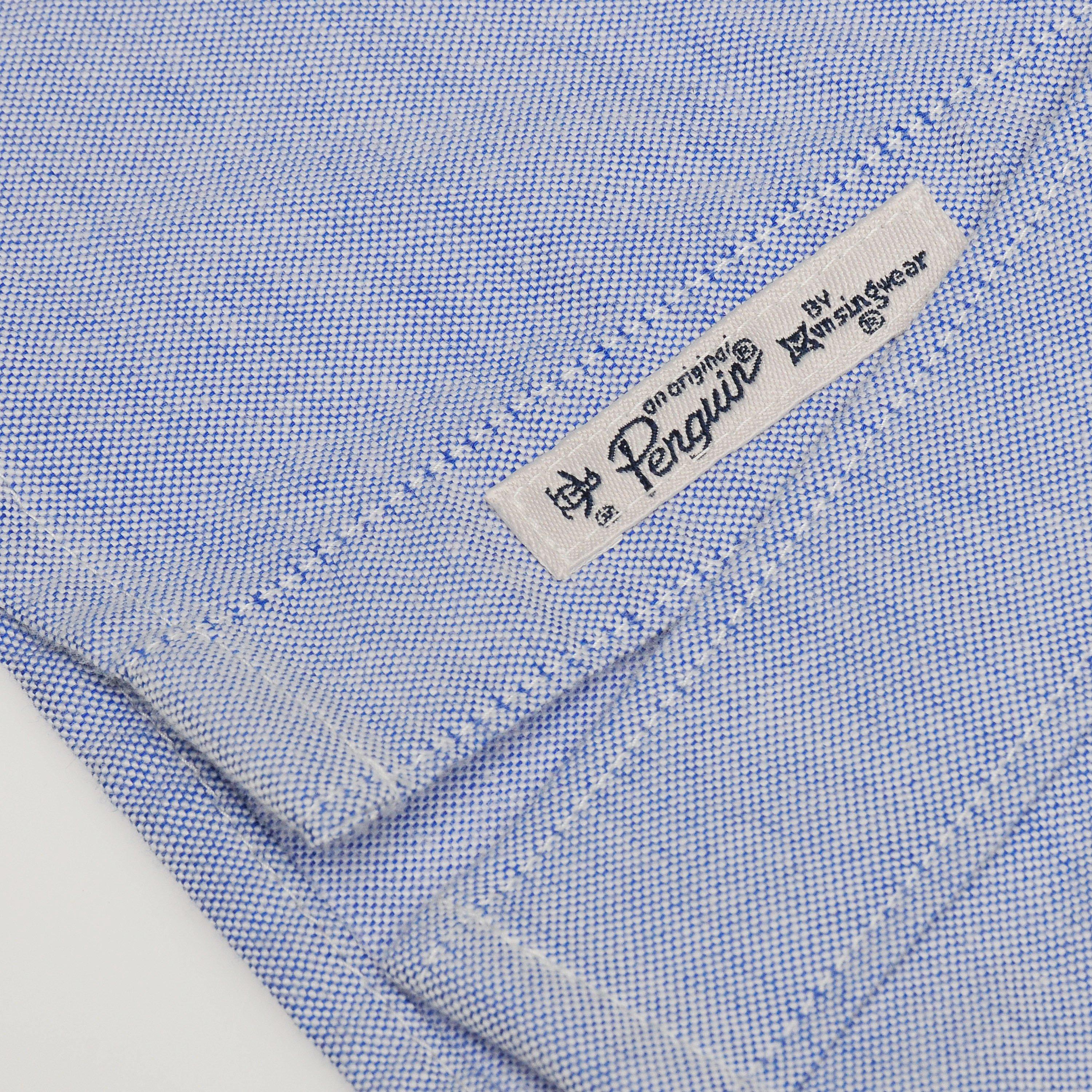Blå 424 - Original Penguin - Ecovero Oxford Shirt - 5