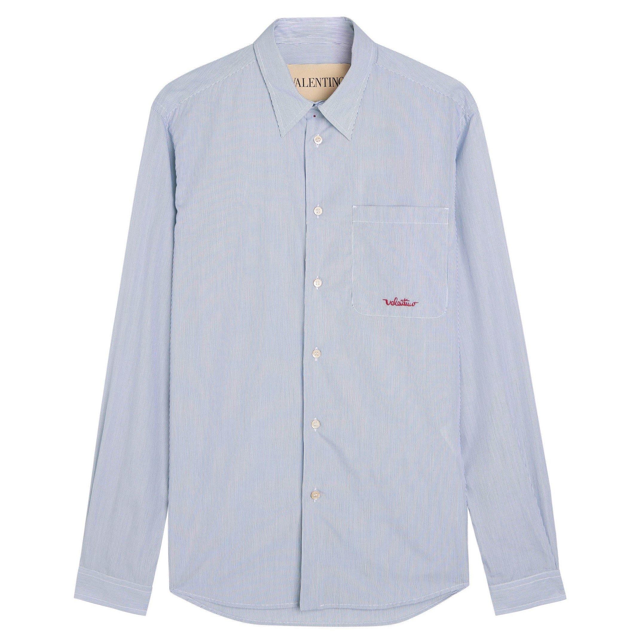 Valentino VAL MICRO OXFORD SHIRT