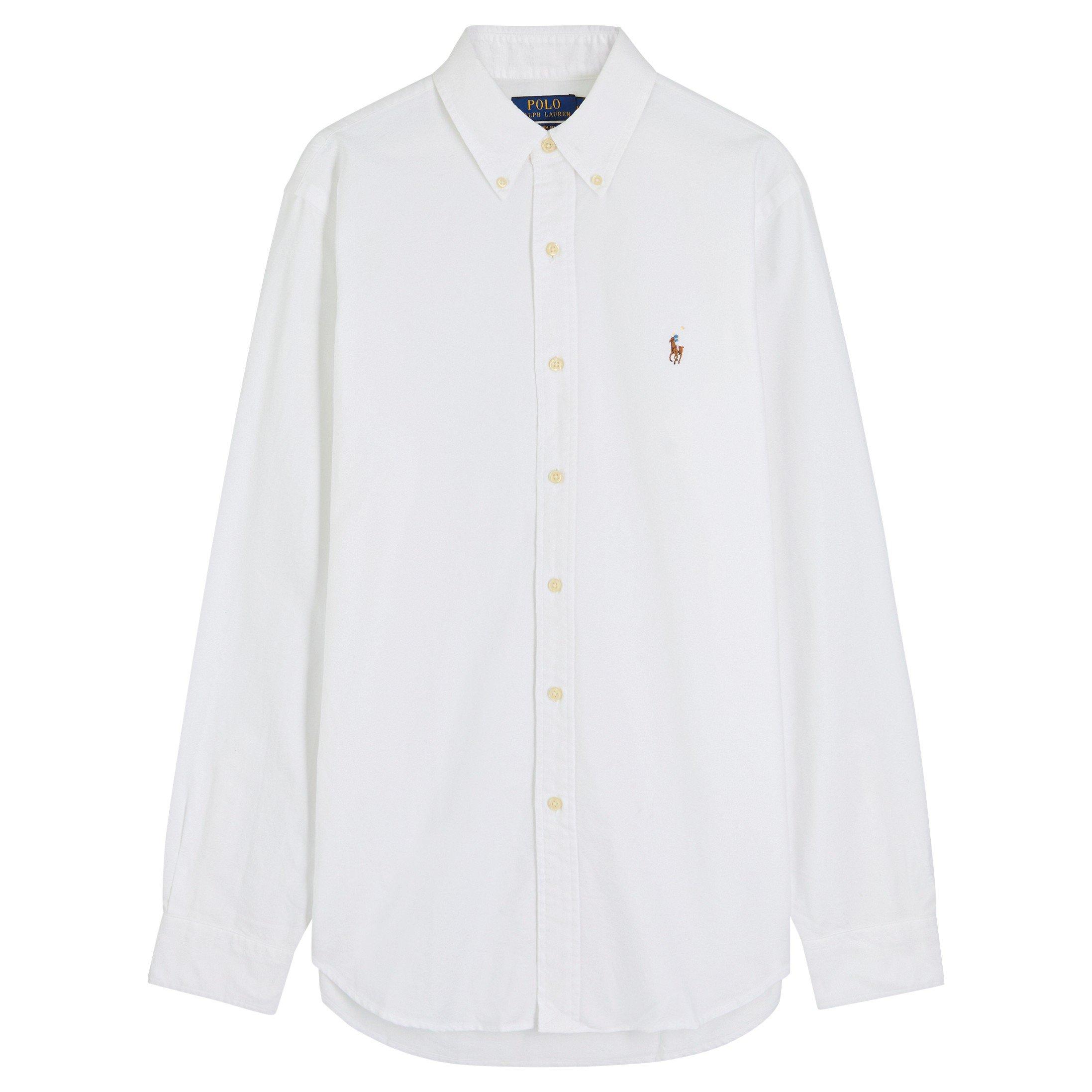 WHITE - Polo Ralph Lauren - PRL SHRT LS CSTM OXFRD