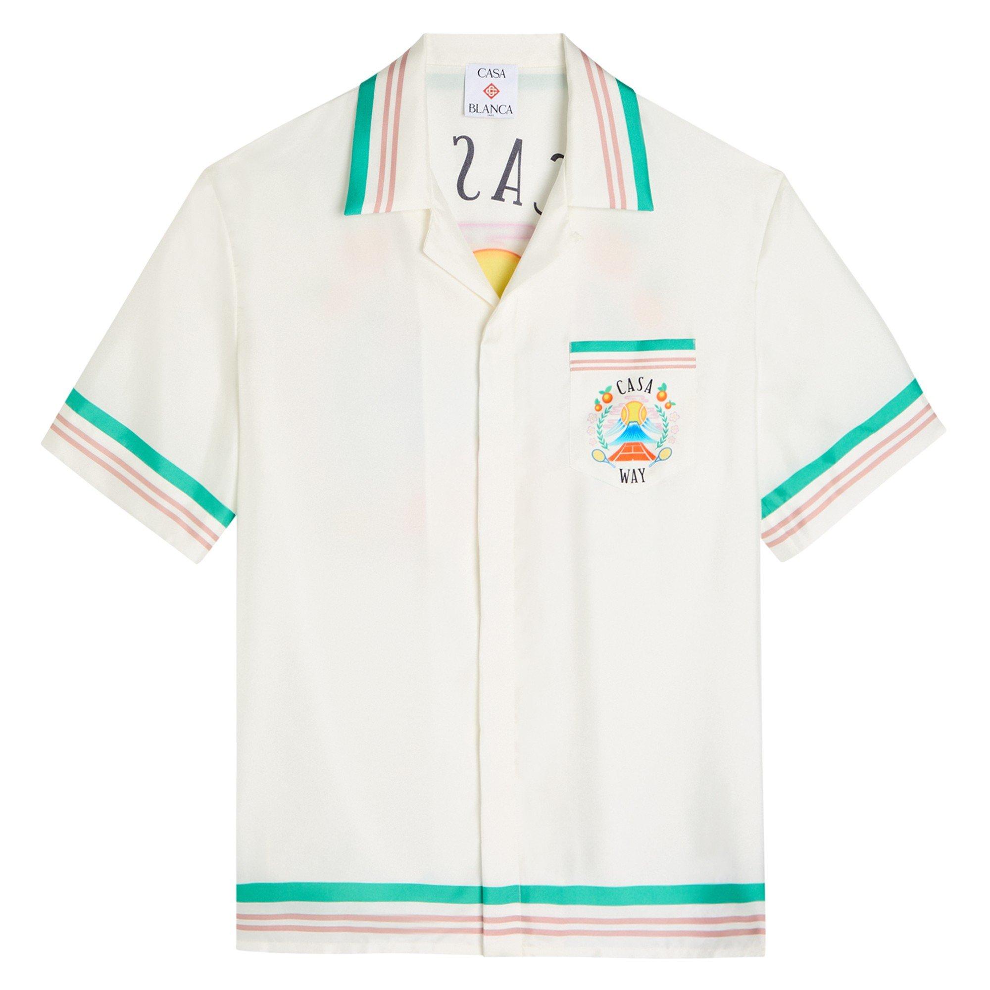 PINK - Casablanca - CAS CUBAN SHORT SLEEVE SHIR