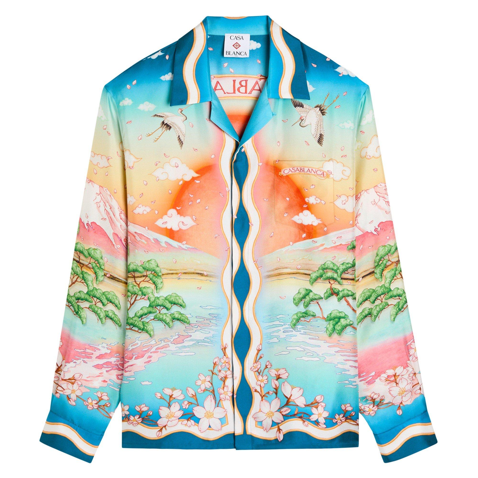 MULTICOLOURED 1 - Casablanca - CAS CUBAN LONG SLEEVE SHIRT