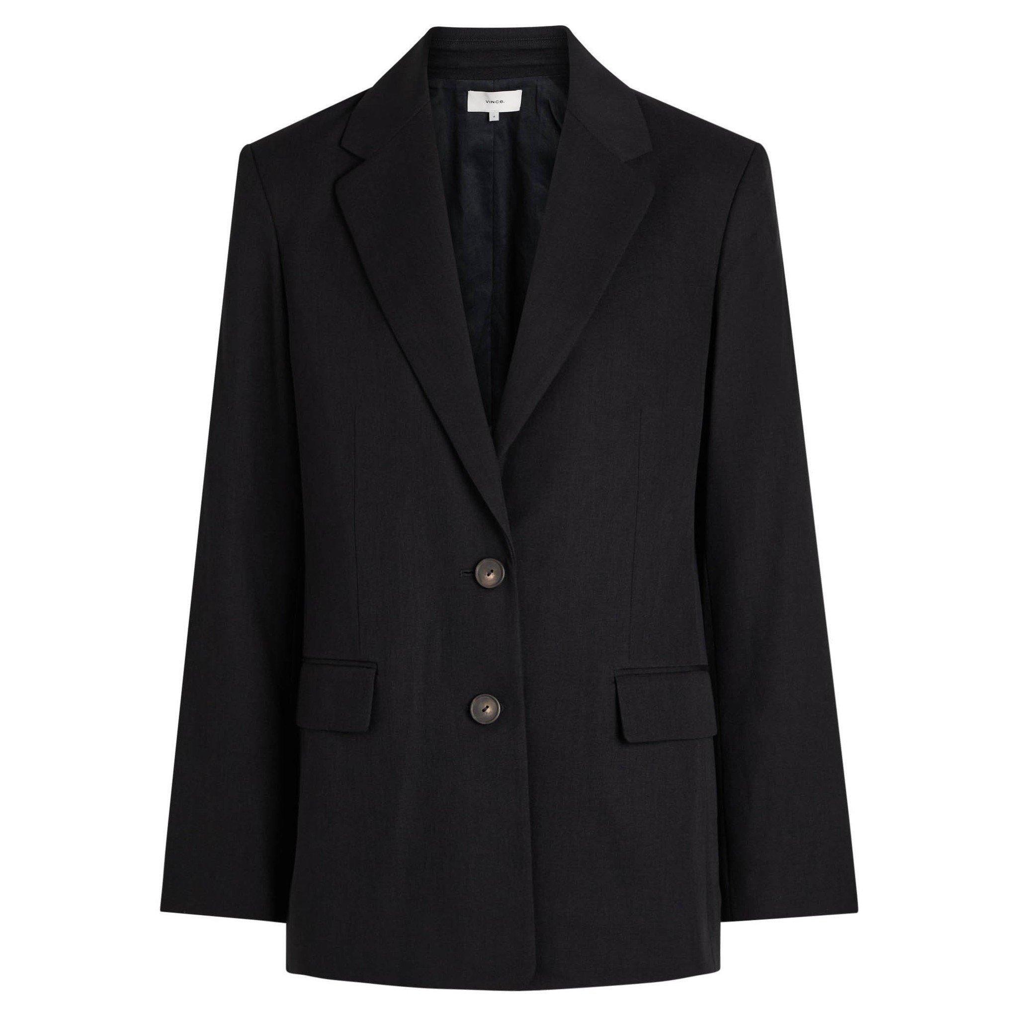 BLACK - Vince - J OVERSIZED BLAZER - 1