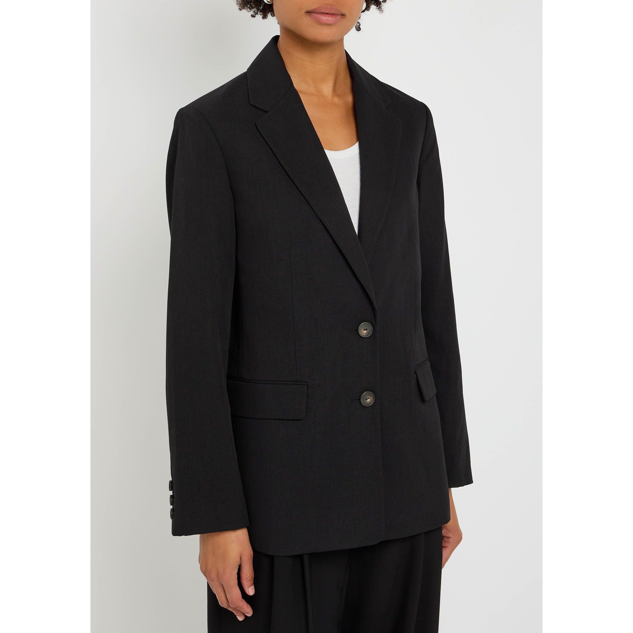 BLACK - Vince - J OVERSIZED BLAZER - 2