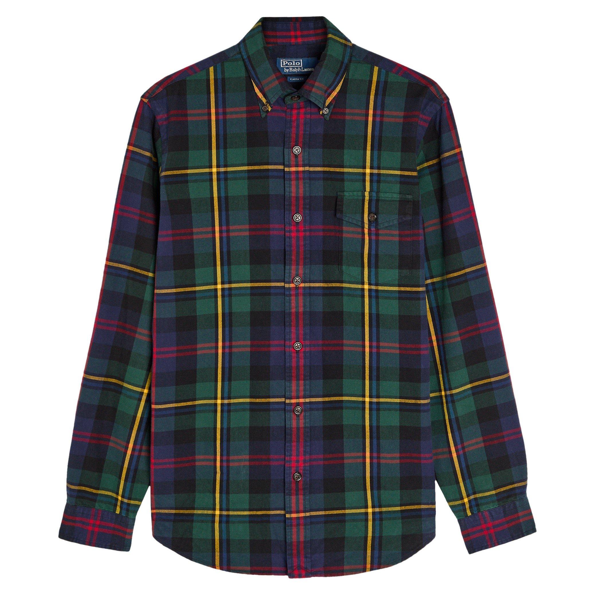 NAVY - Polo Ralph Lauren - PRL BIG PLAID LS SHIRT - 1