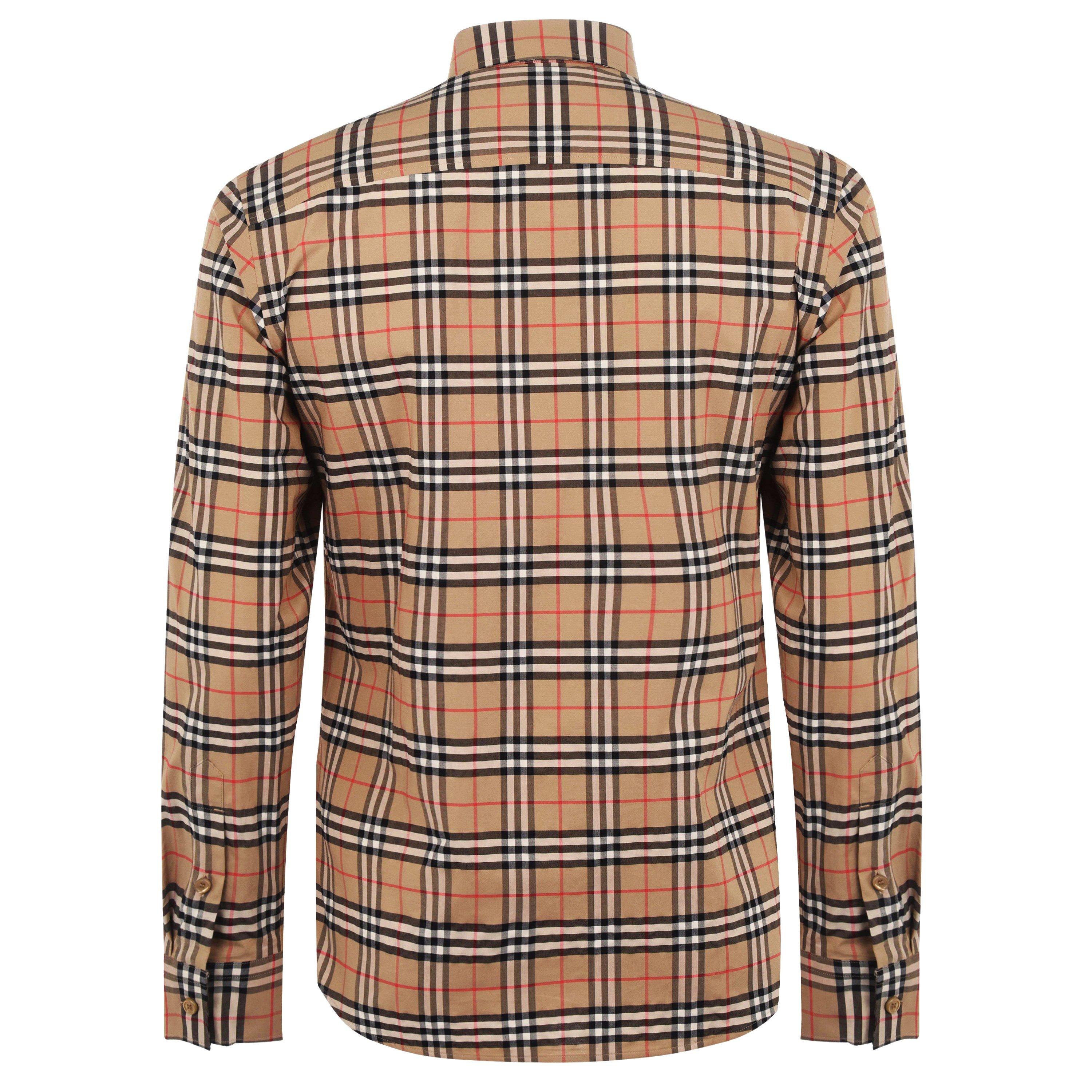 Arc B Chk A7028 - Burberry - Men's Tartan Cotton Simpson Shirt - 6