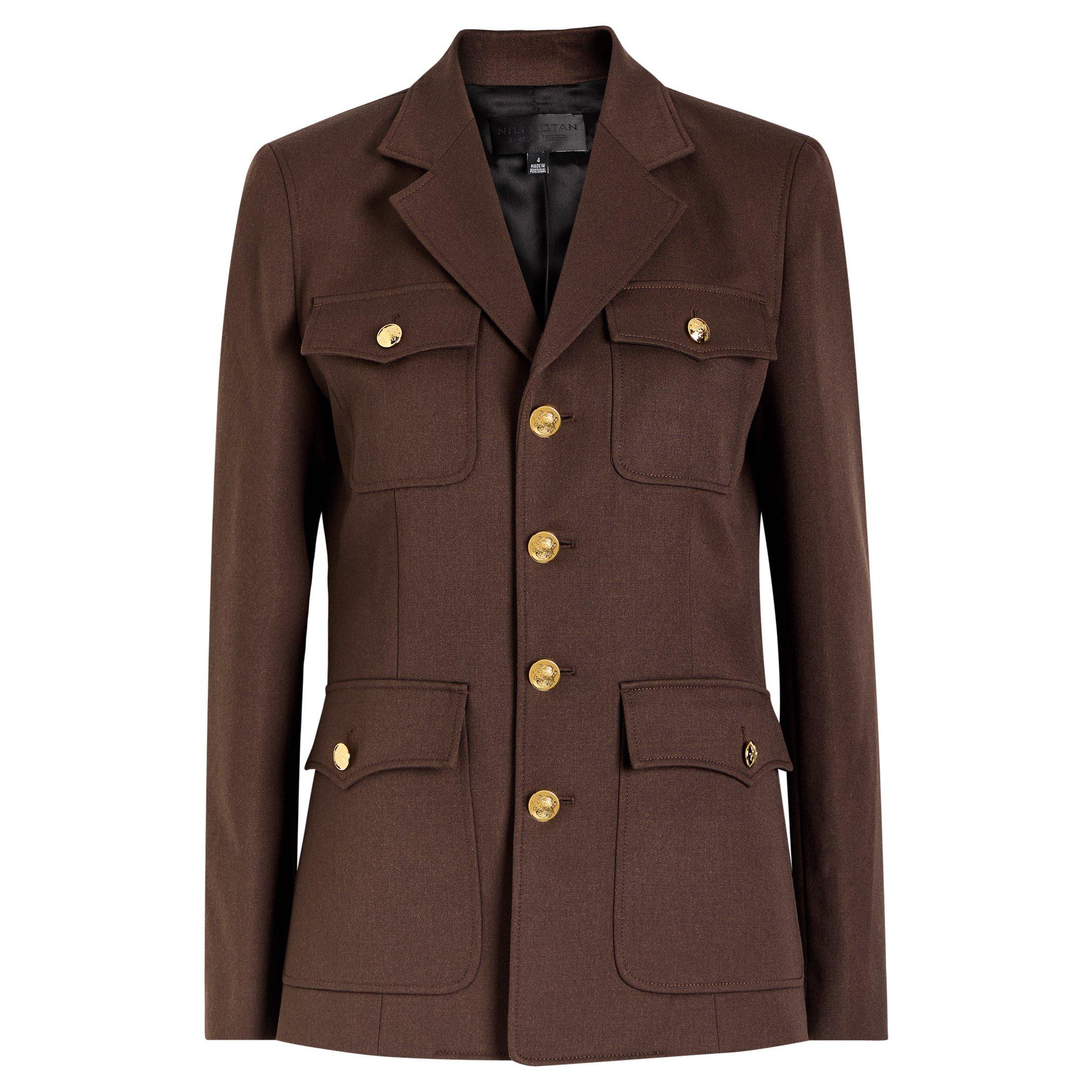 BROWN - Nili Lotan - NELSON JACKET