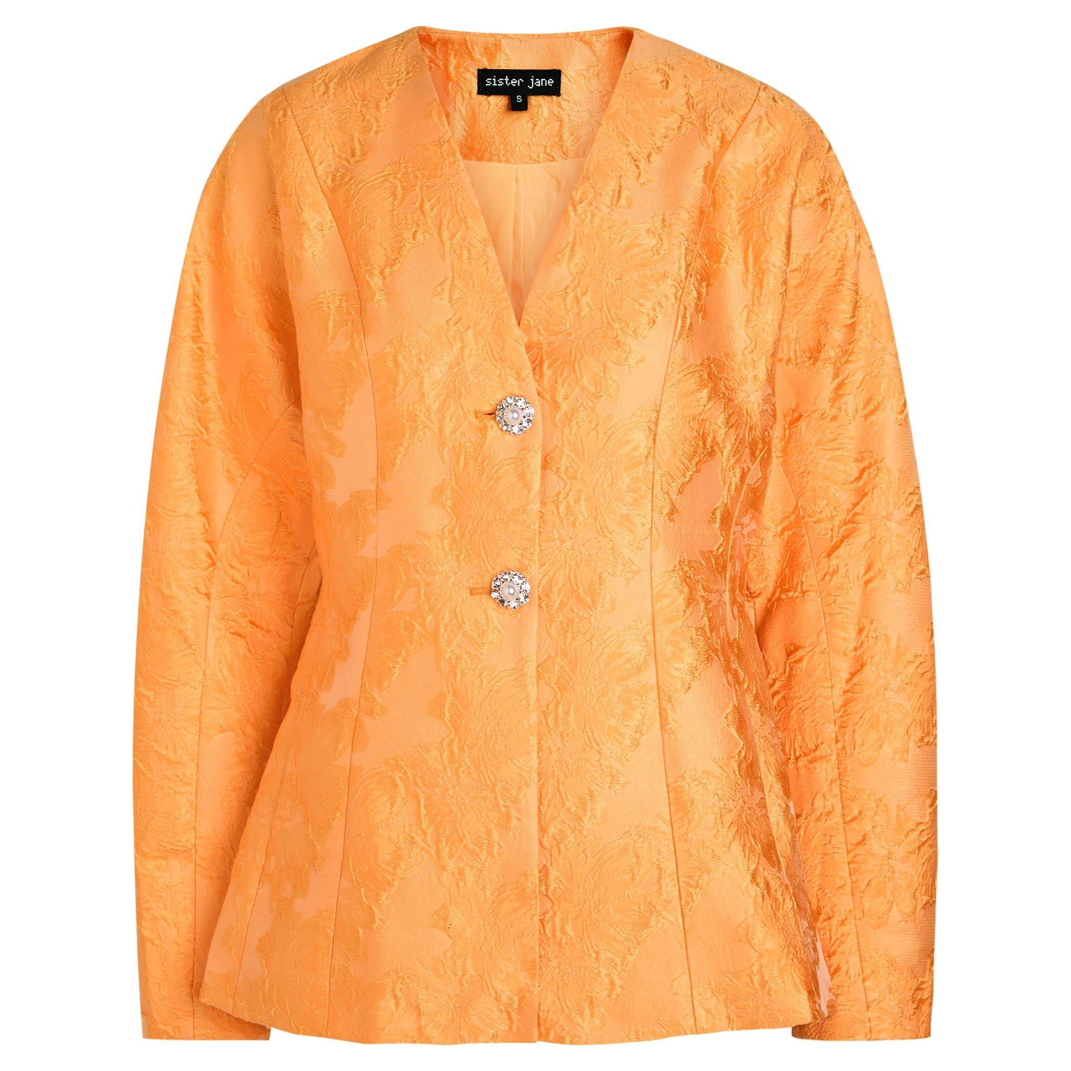 YELLOW - Sister Jane - JKT Sol Jacquard Blazer