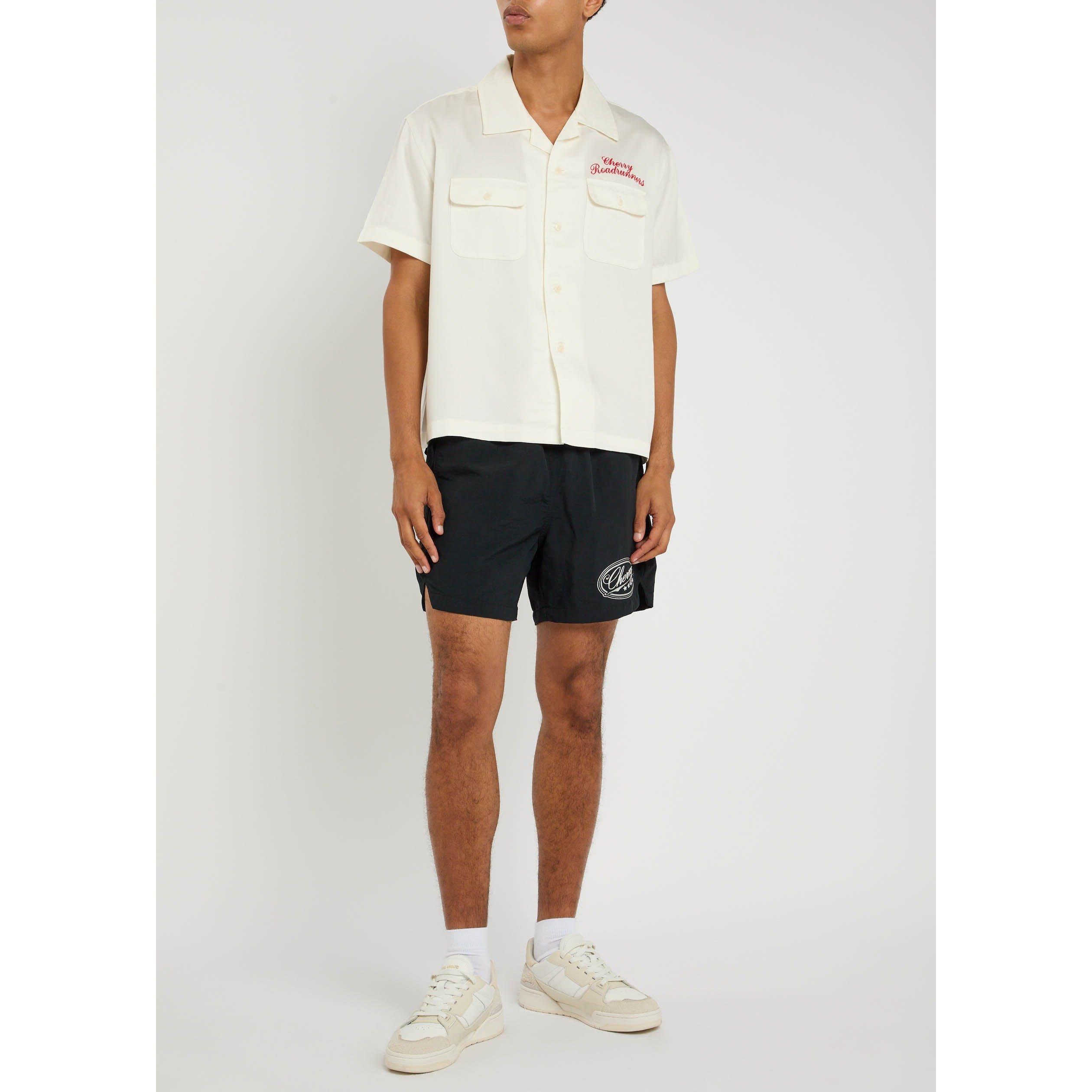 WHITE - Cherry LA - CH ROADRUNNER BOWLING SHIRT - 5