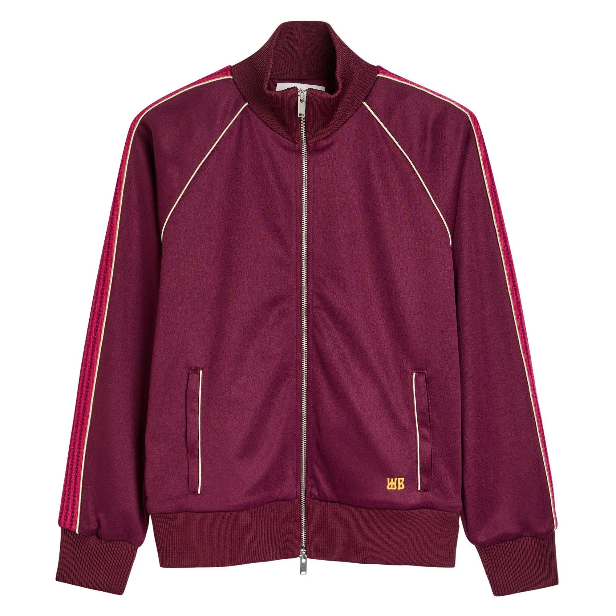 BURGUNDY - Grace Wales Bonner - WB ESSENCE TRACK TOP