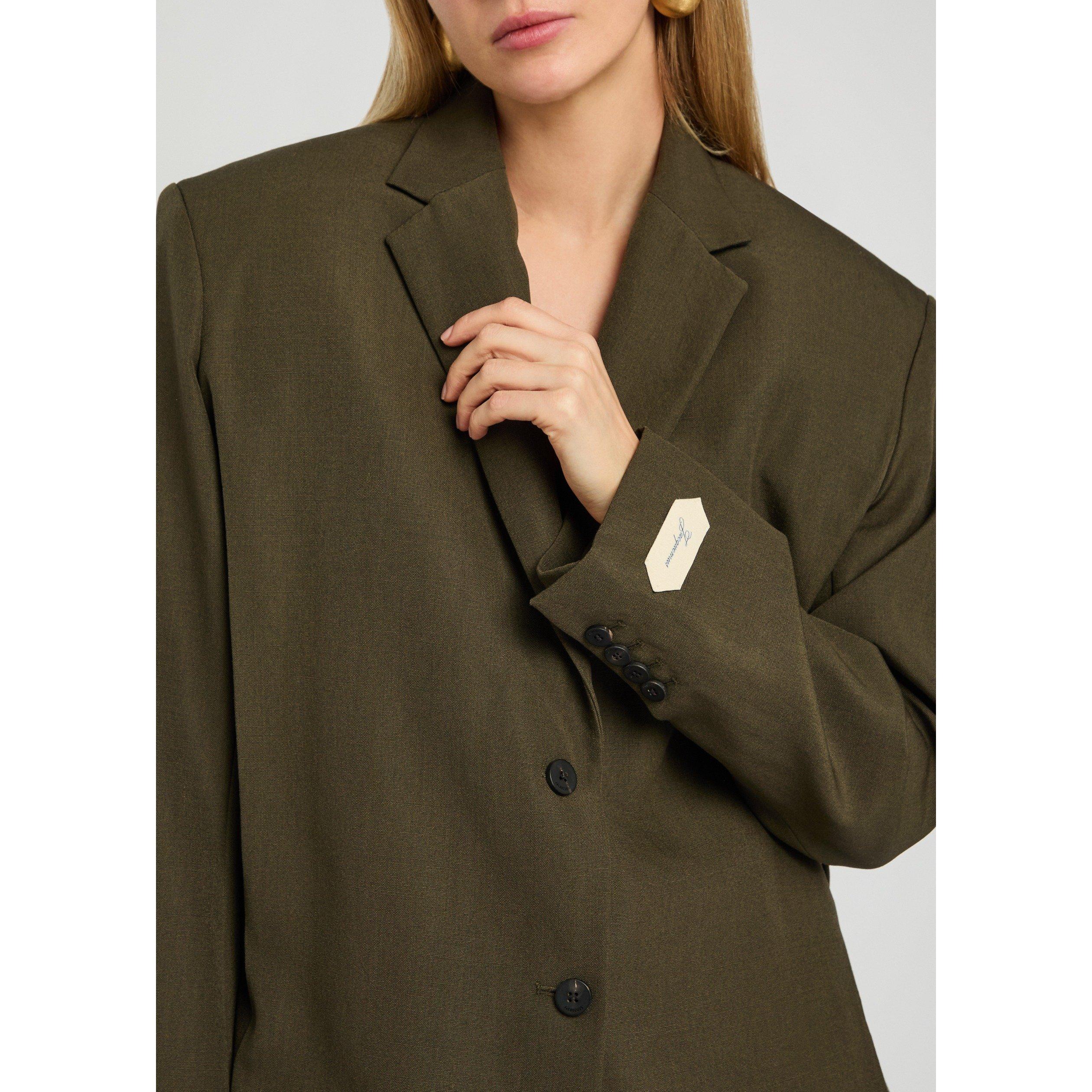 KHAKI - Jacquemus - LA VESTE CARREE - 4