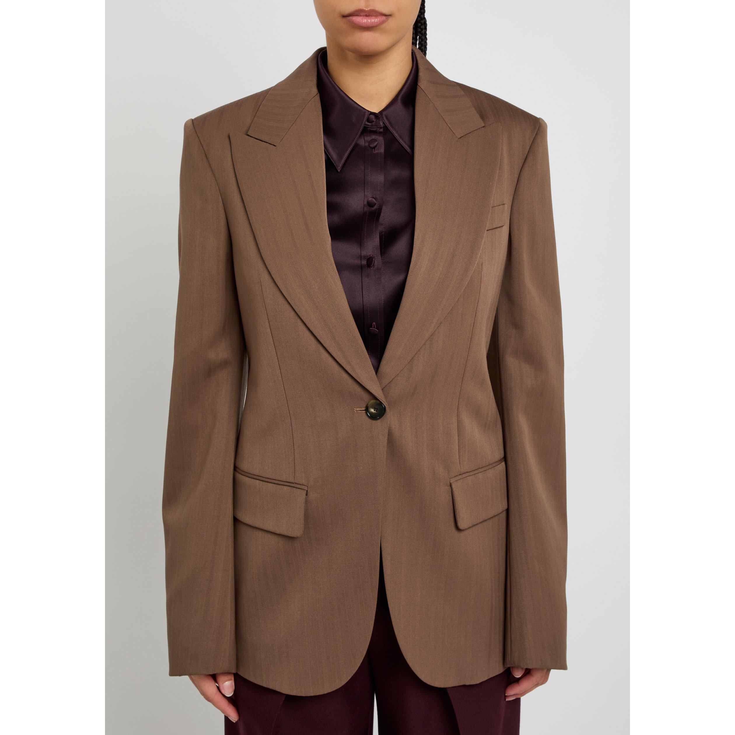BROWN - Stella McCartney - SLIM TAILORING JACKET - 2