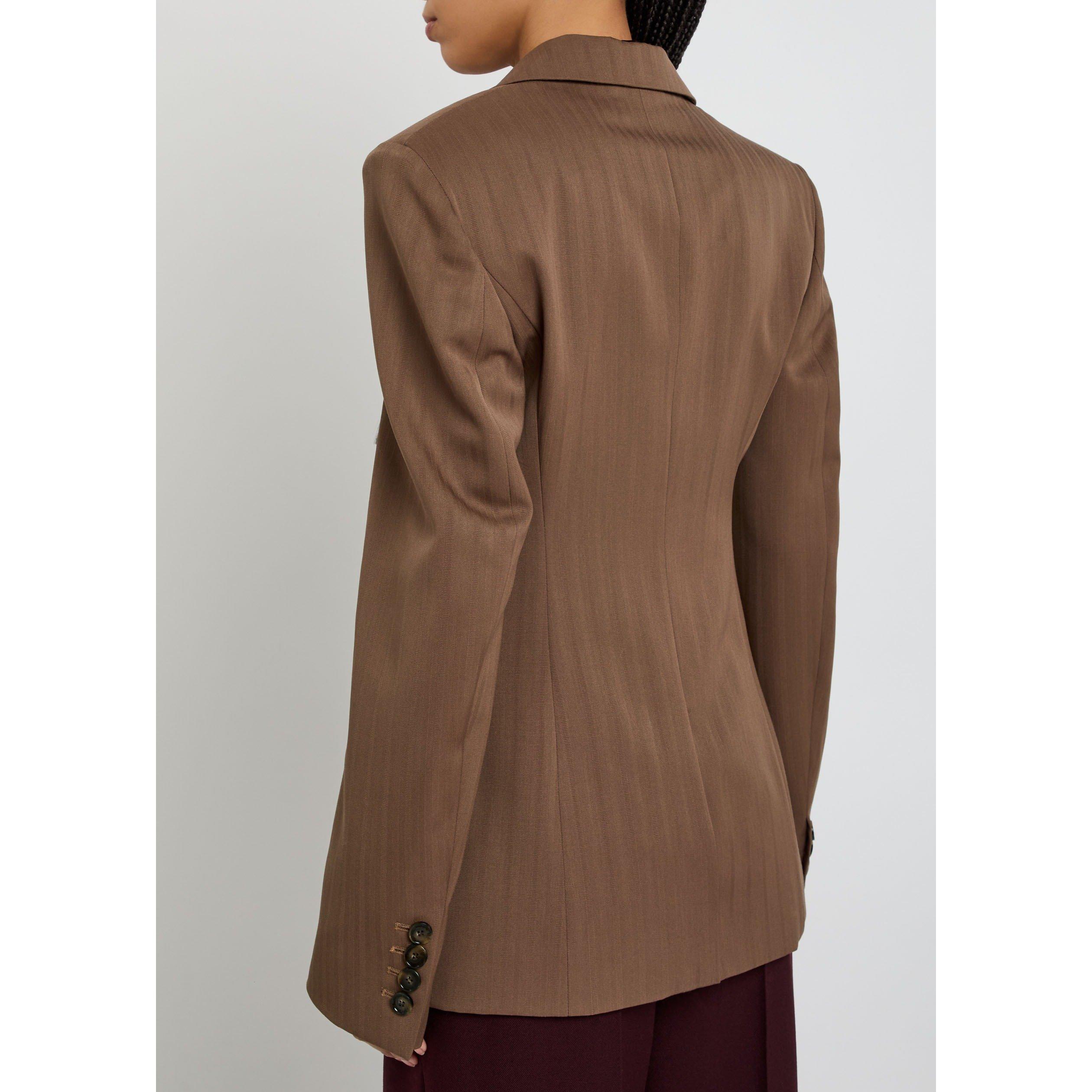 BROWN - Stella McCartney - SLIM TAILORING JACKET - 3