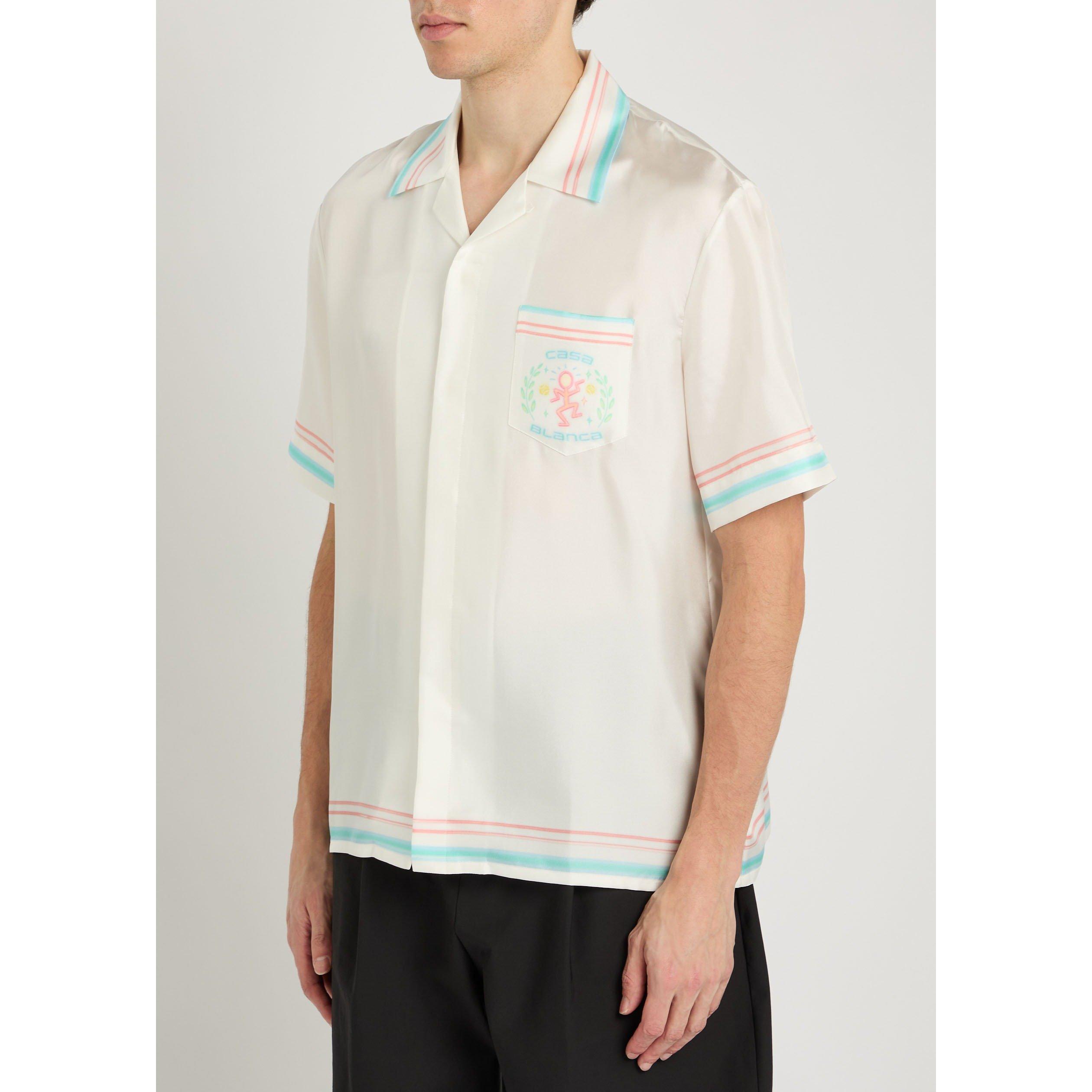 WHITE - Casablanca - CAS DANCE JOY CUBAN COLLAR SS - 2