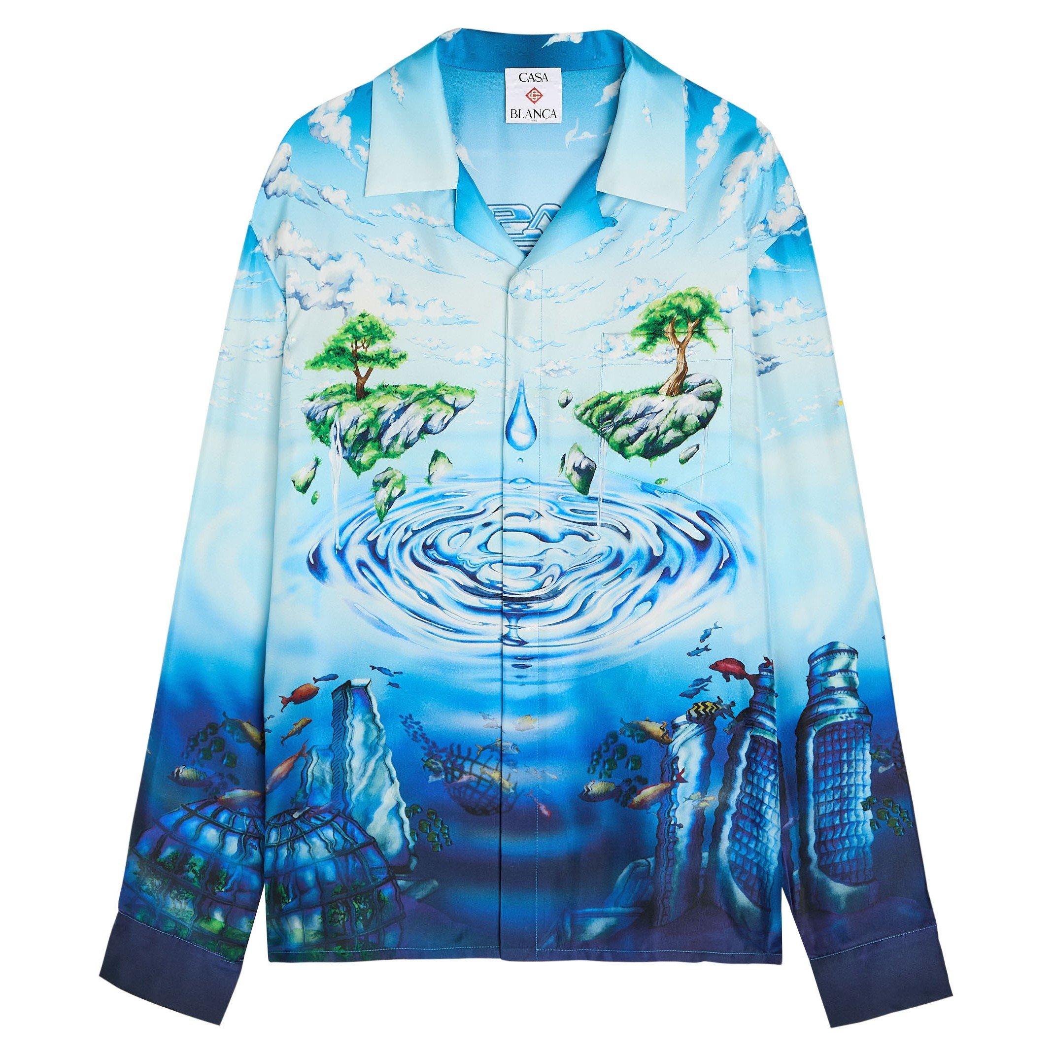 MULTICOLOURED 1 - Casablanca - CAS LOST ATLANTIS CUBAN COLLAR - 1