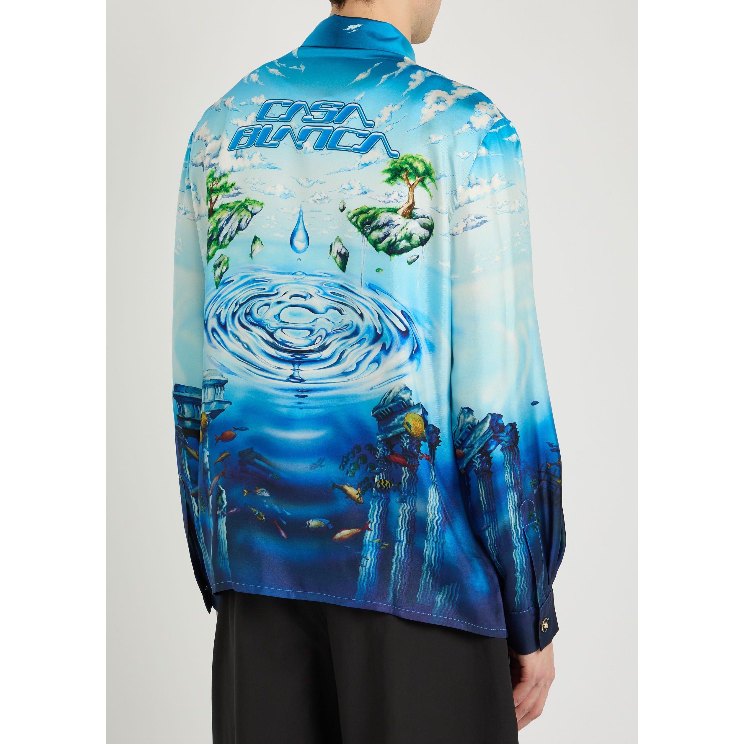 MULTICOLOURED 1 - Casablanca - CAS LOST ATLANTIS CUBAN COLLAR - 3