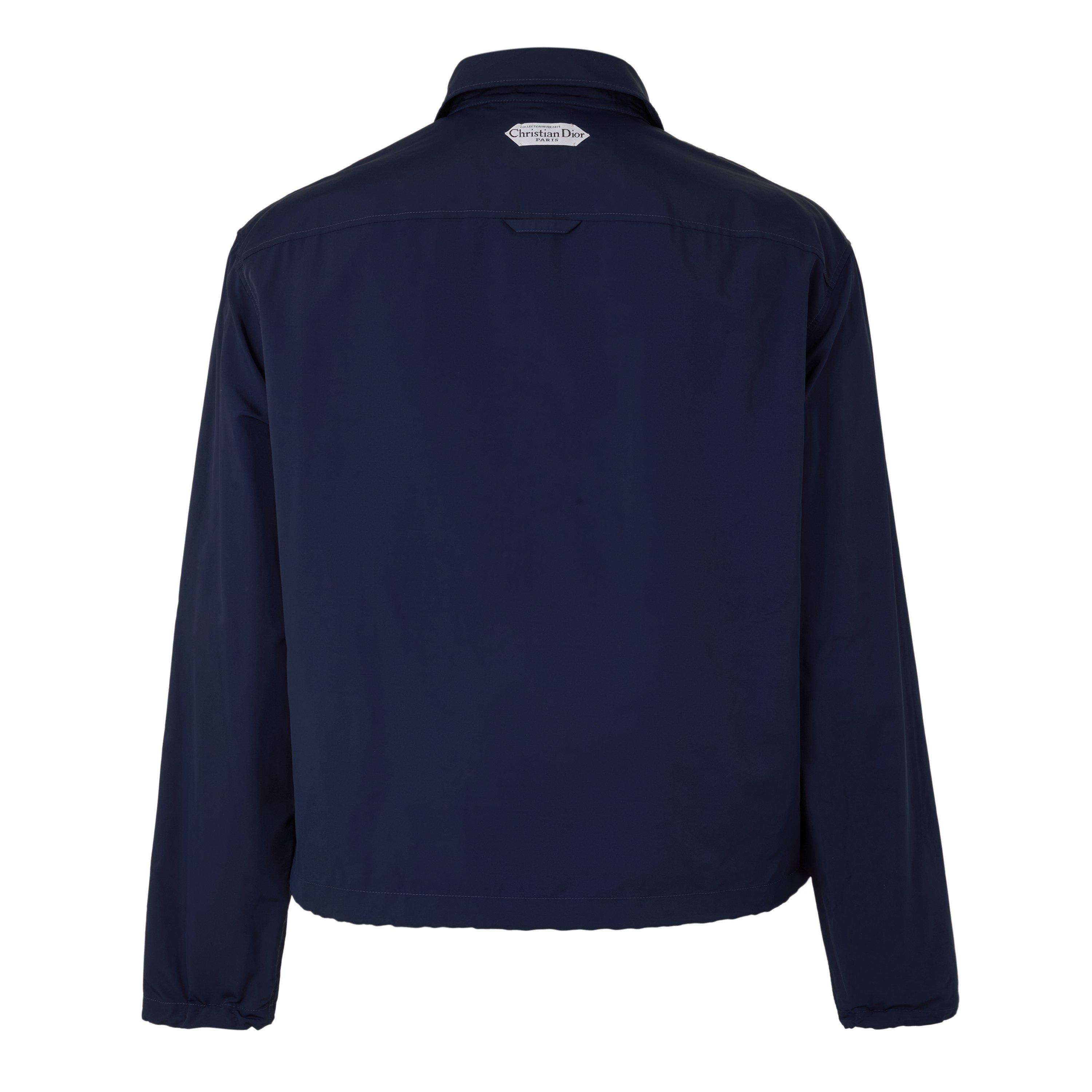 NAVY - DIOR - Men's CD Label Full-Zip Tracksuit Top - 2