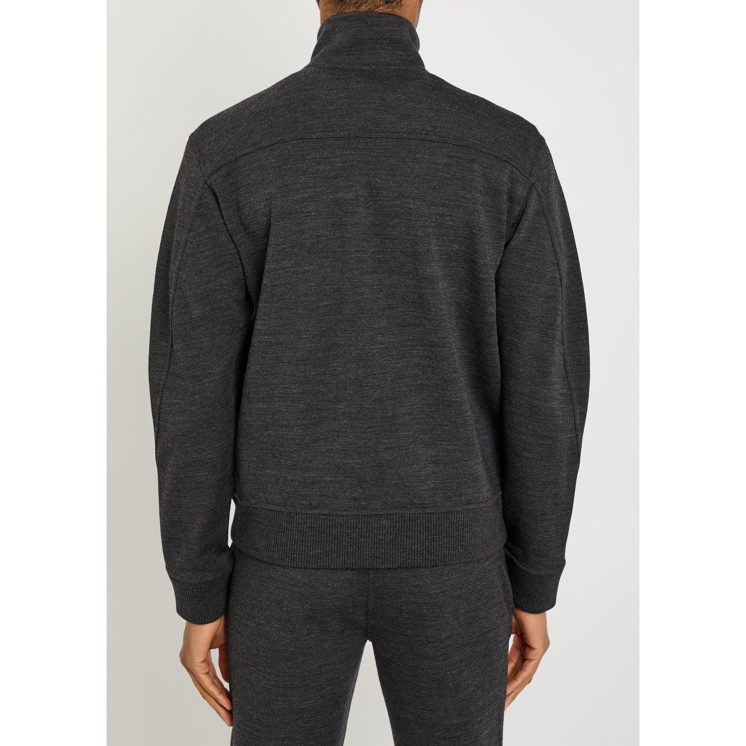 GREY AND OTHER - GIVENCHY - GIV TRACK TOP PINTUCK SLEEVE - 3
