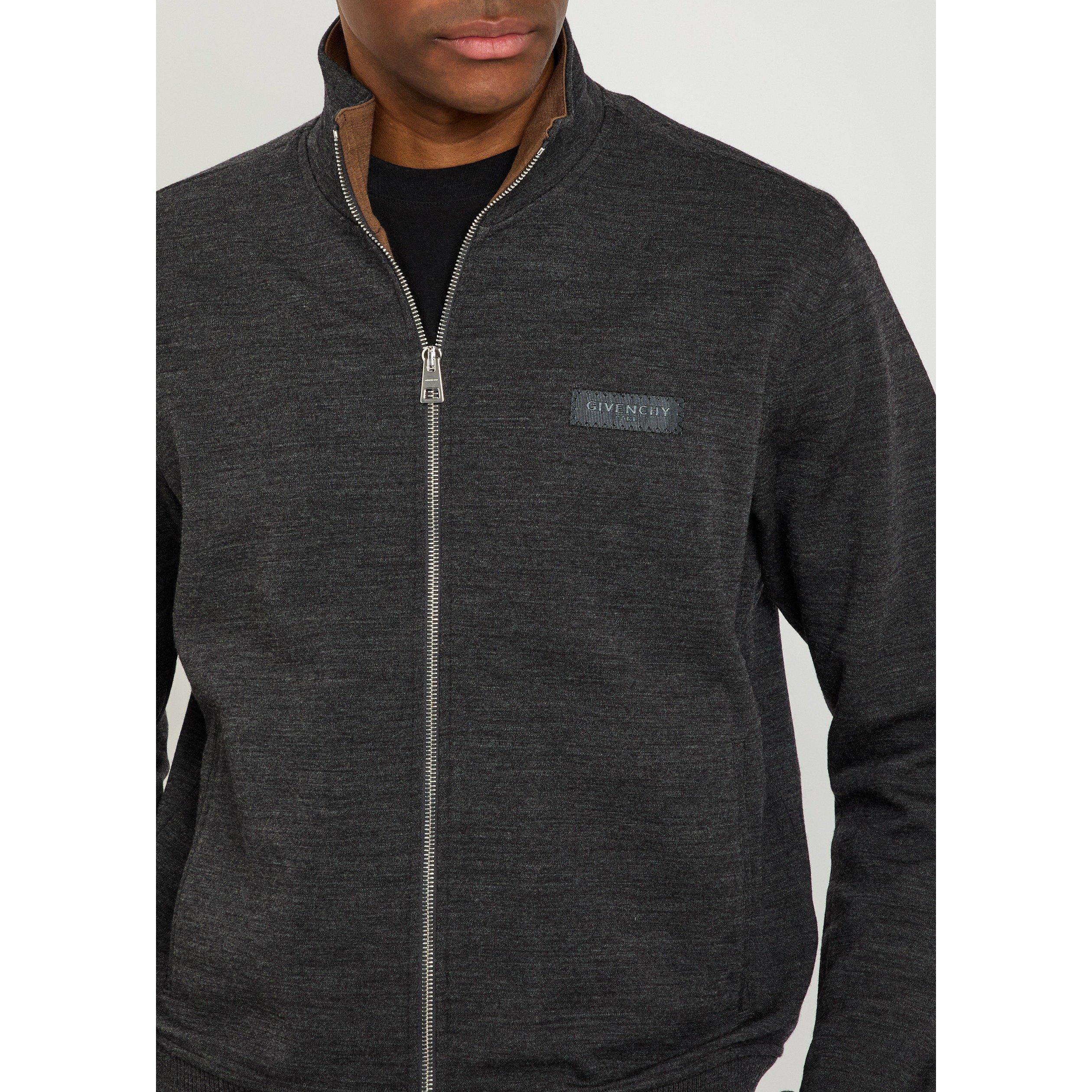 GREY AND OTHER - GIVENCHY - GIV TRACK TOP PINTUCK SLEEVE - 4