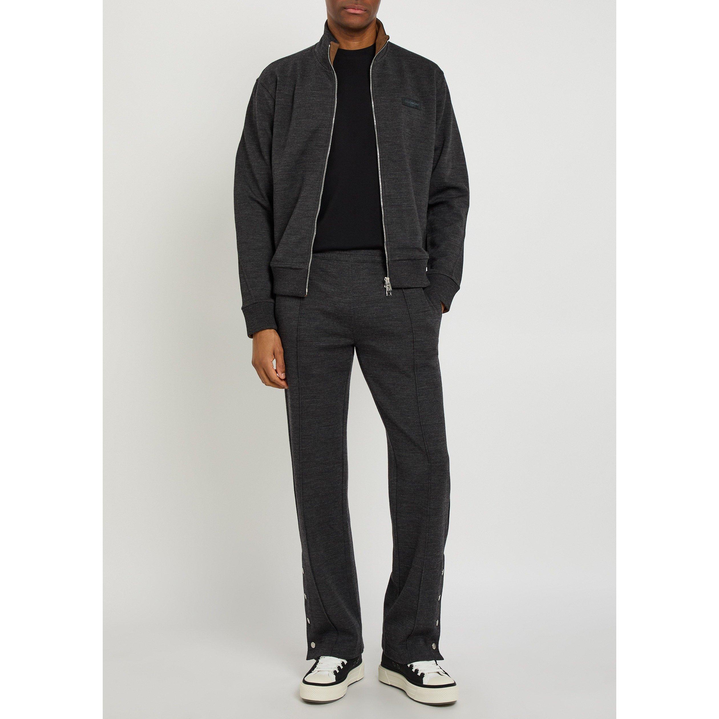 GREY AND OTHER - GIVENCHY - GIV TRACK TOP PINTUCK SLEEVE - 5