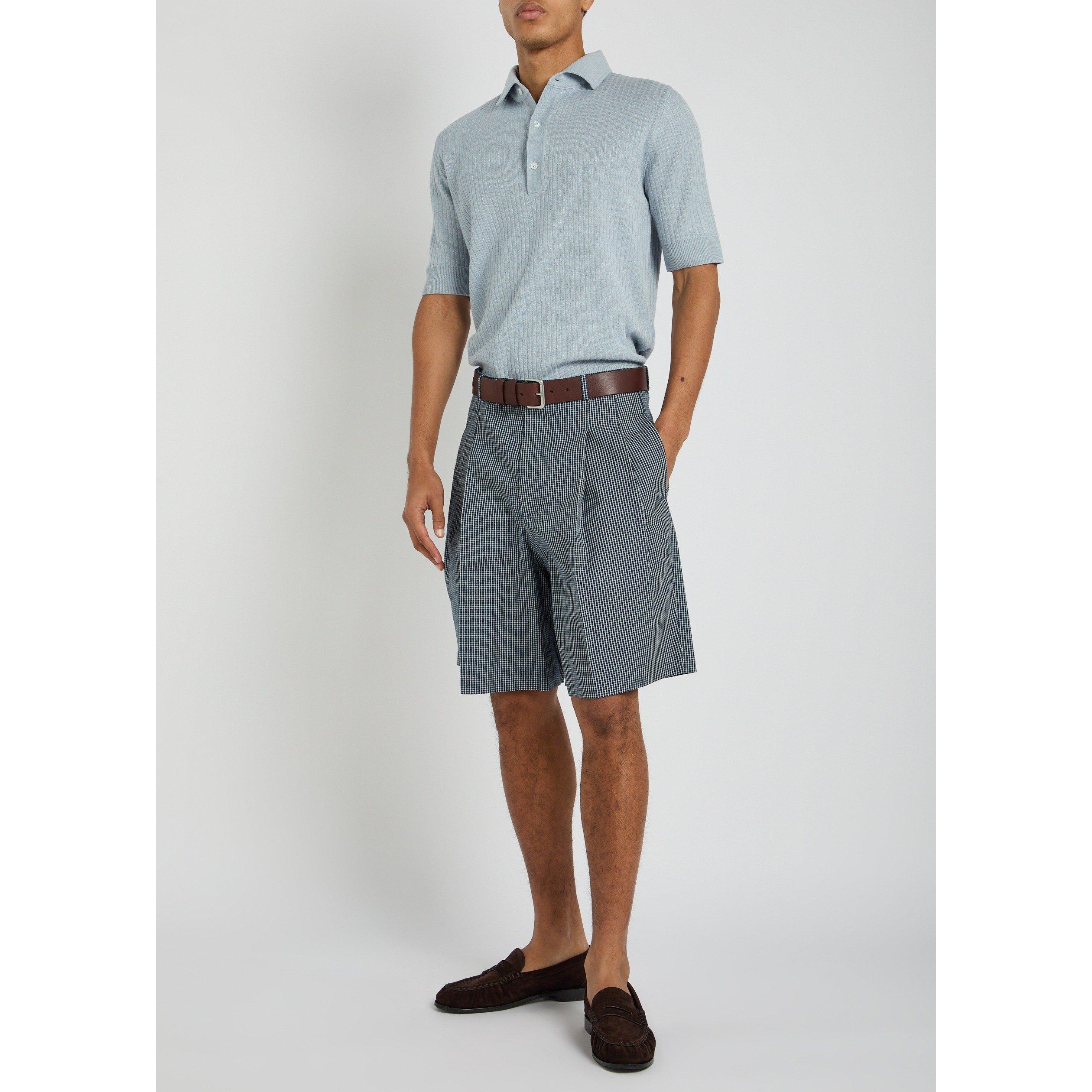 WHITE AND OTHER - GIVENCHY - GIV CHECK SHORTS - 5