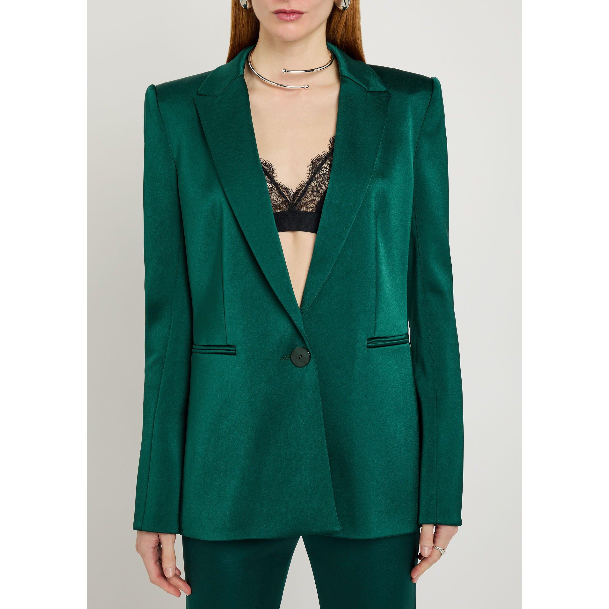 GREEN - Galvan - JKT SCULPTED BLAZER - 2